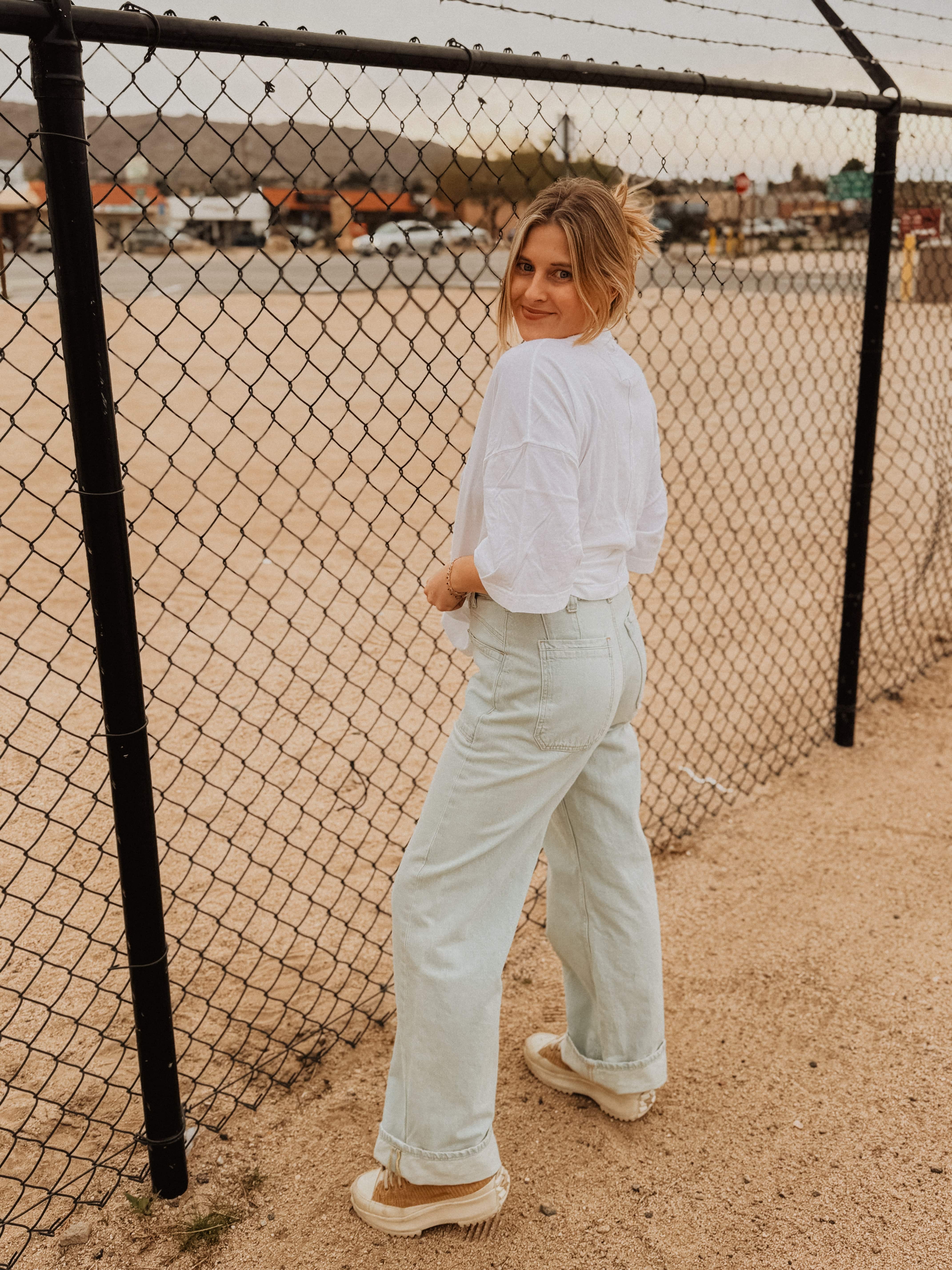 Roaming Travelers Perfect Oversized Tee available in Joshua Tree at JT Trading Post