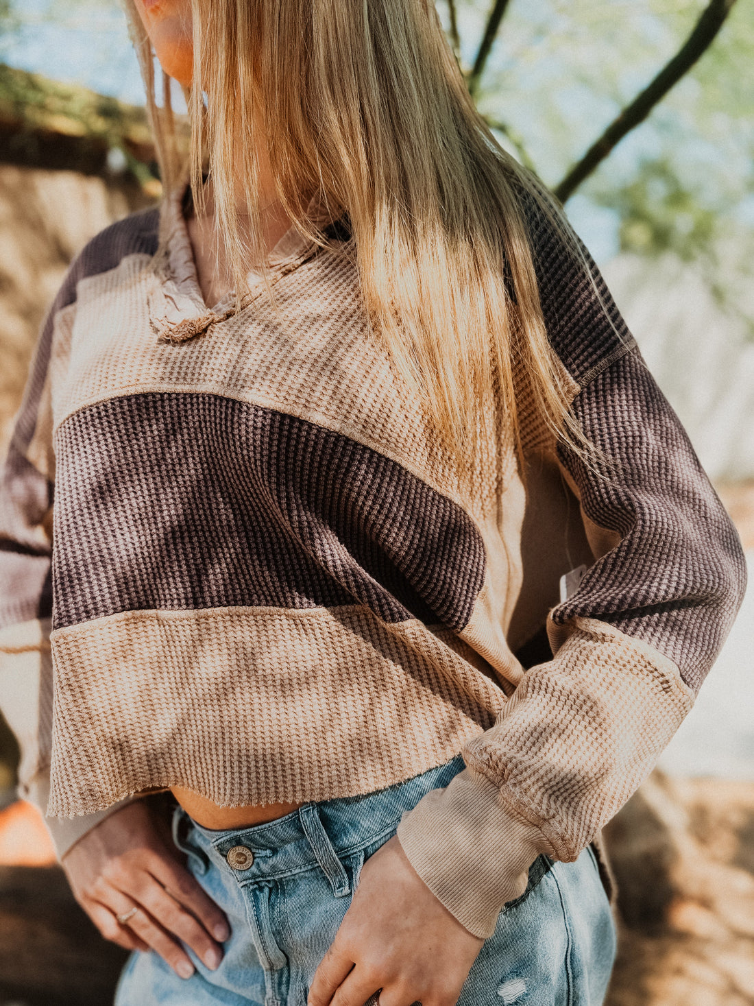 Roaming Travelers Rainn Thermal | Free People available in Joshua Tree at JT Trading Post