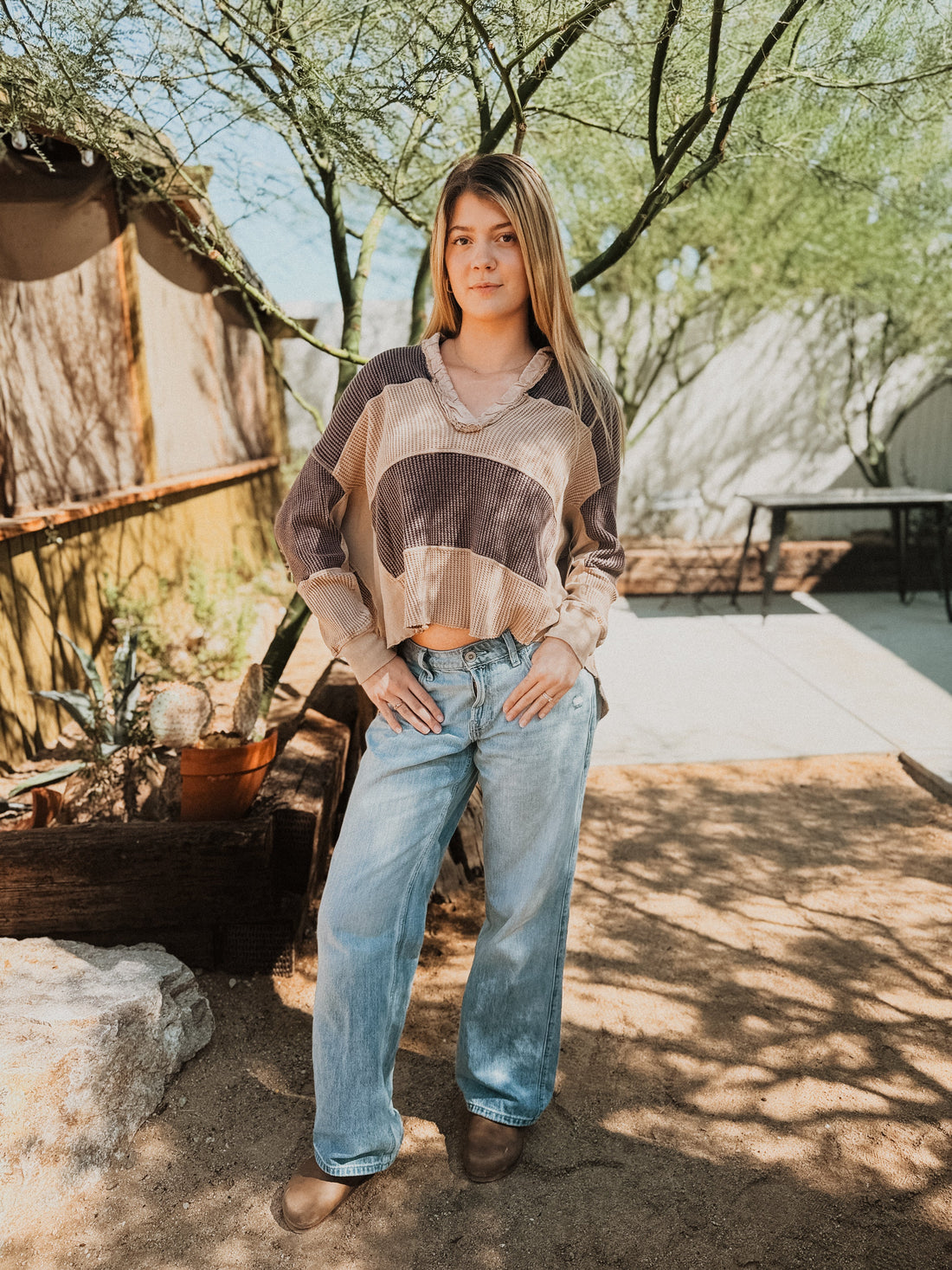 Roaming Travelers Rainn Thermal | Free People available in Joshua Tree at JT Trading Post