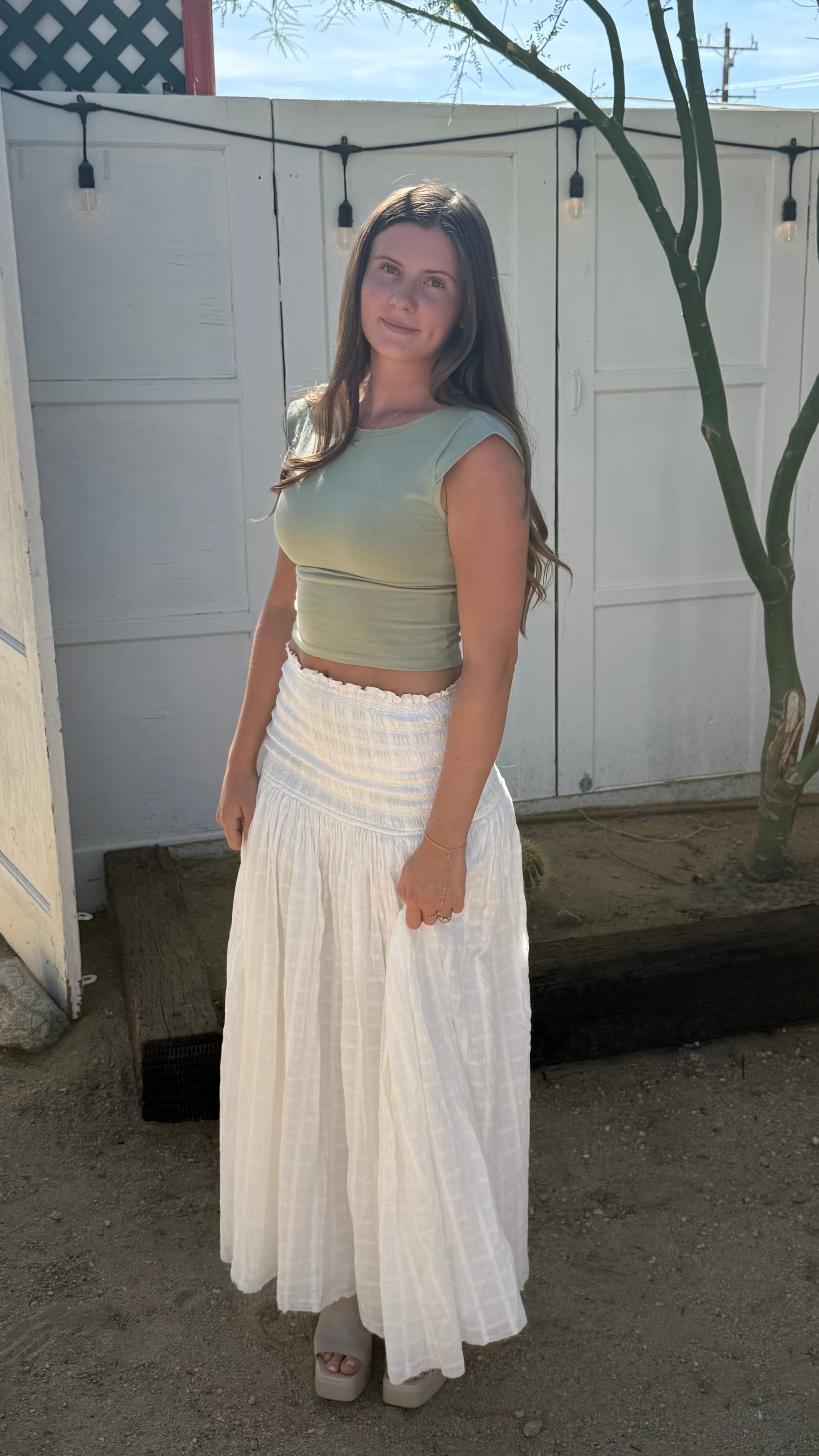 Roaming Travelers Raven Solid Convertible Maxi Dress / Skirt available in Joshua Tree at JT Trading Post