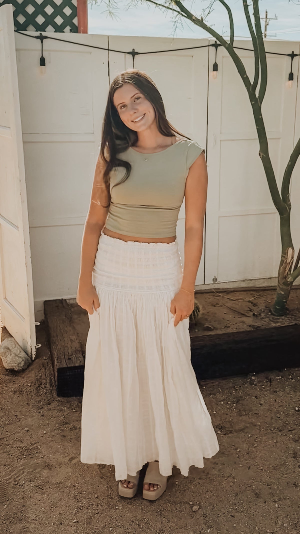Roaming Travelers Raven Solid Convertible Maxi Dress / Skirt available in Joshua Tree at JT Trading Post