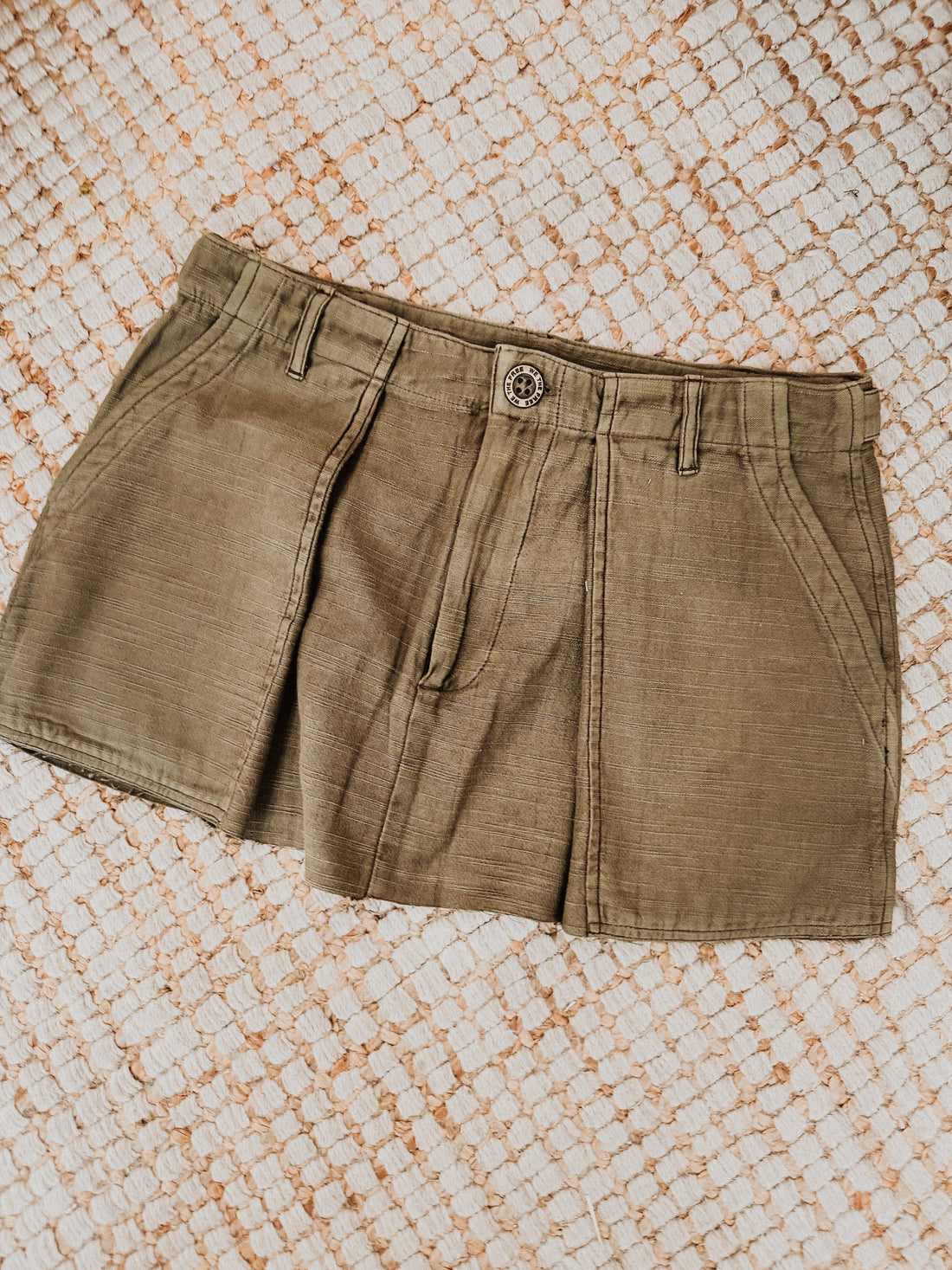 Free People Skirt Riverfront Surplus Mini Skirt | Free People