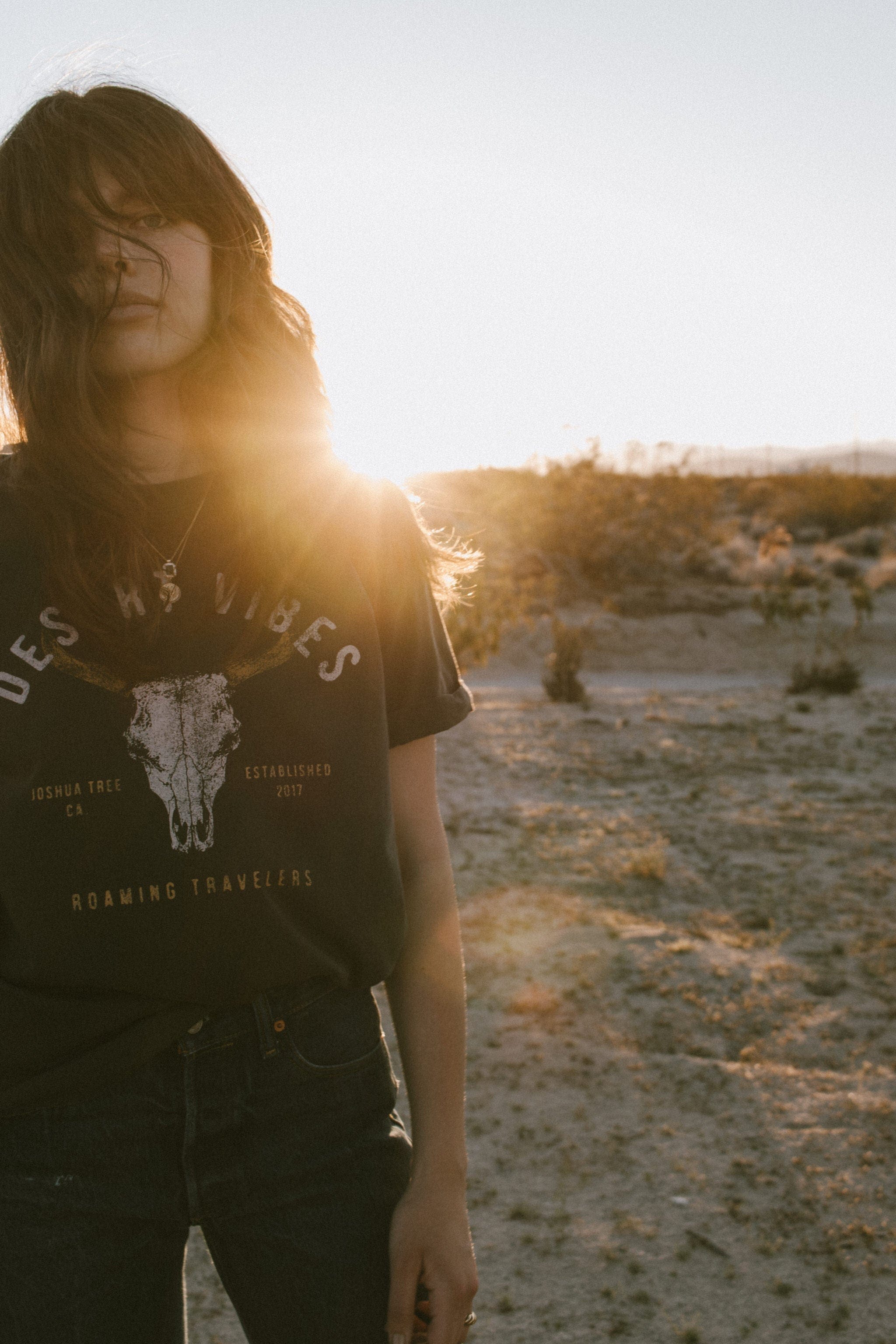 Roaming Travelers Roaming Desert Vibes T-Shirt available in Joshua Tree at JT Trading Post
