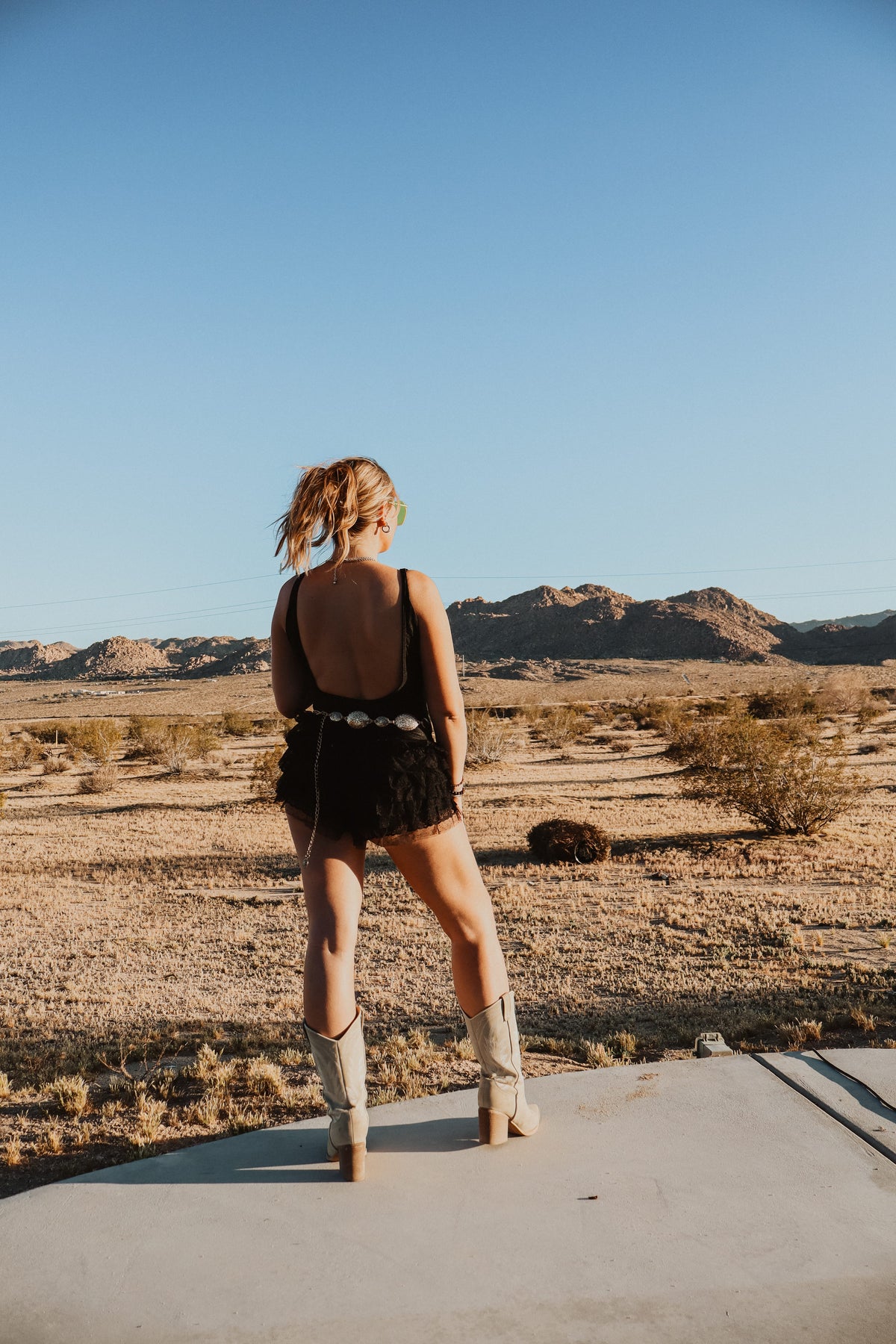 Roaming Travelers Shorts Ruffle Lace Festival Shorts