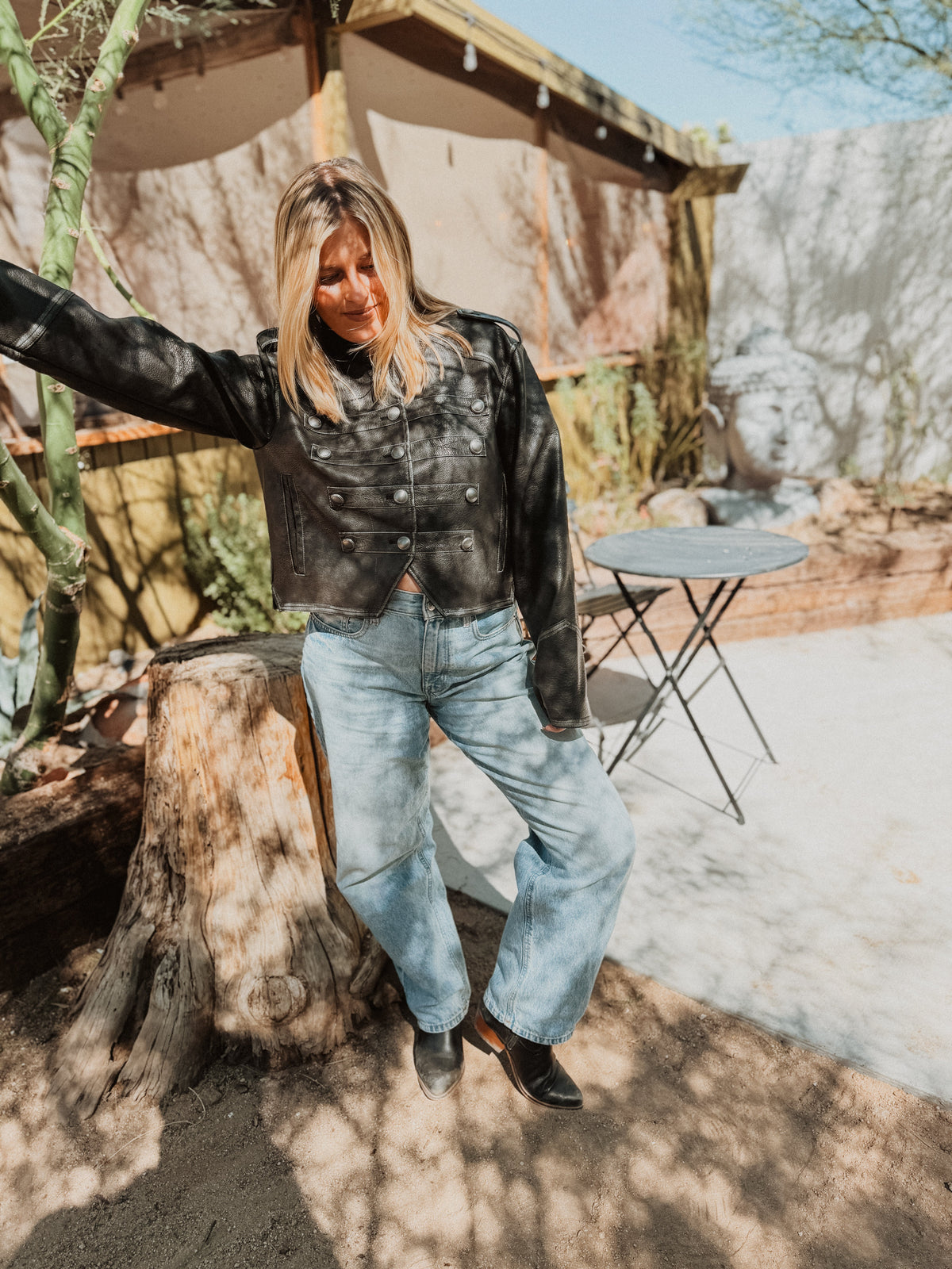 Roaming Travelers Ryland Vegan Band Jacket available in Joshua Tree at JT Trading Post
