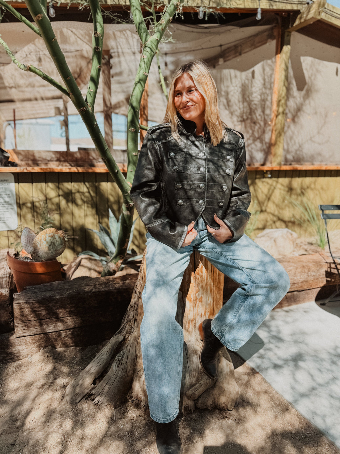 Roaming Travelers Ryland Vegan Band Jacket available in Joshua Tree at JT Trading Post