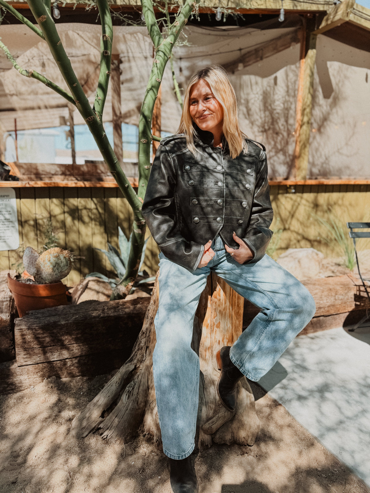 Roaming Travelers Ryland Vegan Band Jacket available in Joshua Tree at JT Trading Post