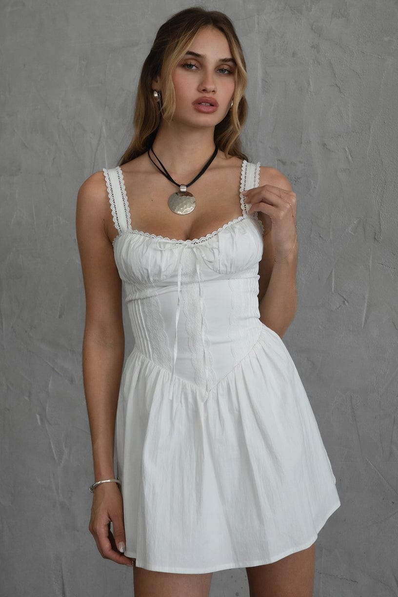 Roaming Travelers Western Lace Mini Dress available in Joshua Tree at JT Trading Post