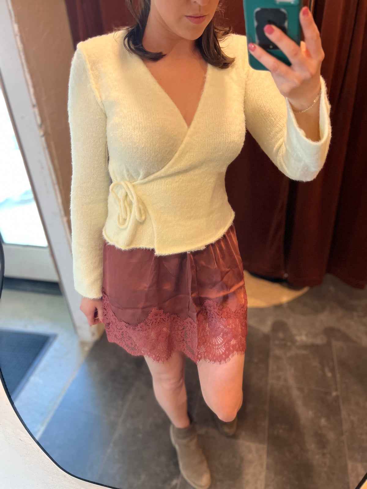 Roaming Travelers Snowfall Wrap Sweater | Free People available in Joshua Tree at JT Trading Post