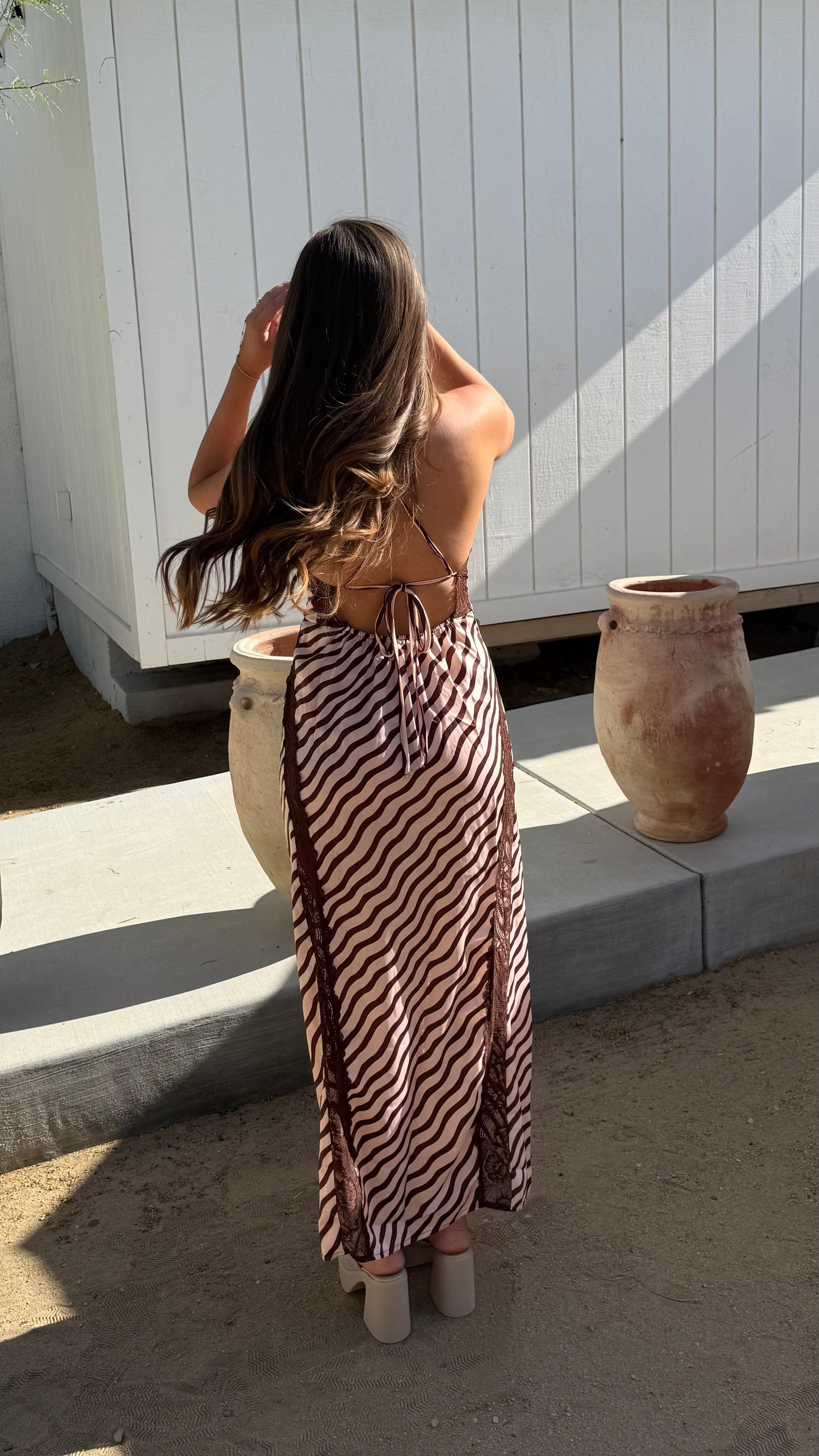 Roaming Travelers Some Kind of Love Maxi Slip | Spring Blush available in Joshua Tree at JT Trading Post