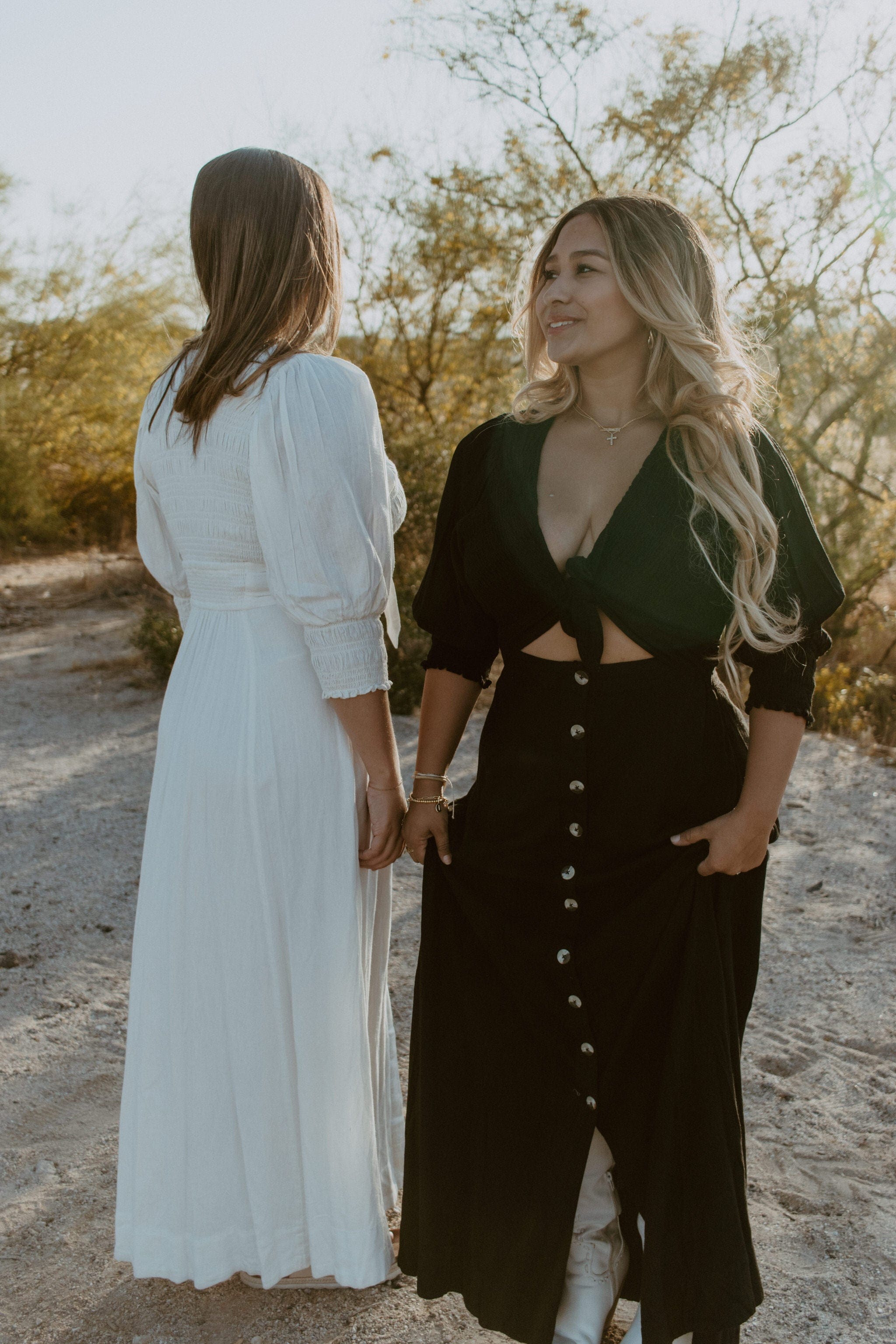 Roaming Travelers String Of Hearts Maxi Dress available in Joshua Tree at JT Trading Post
