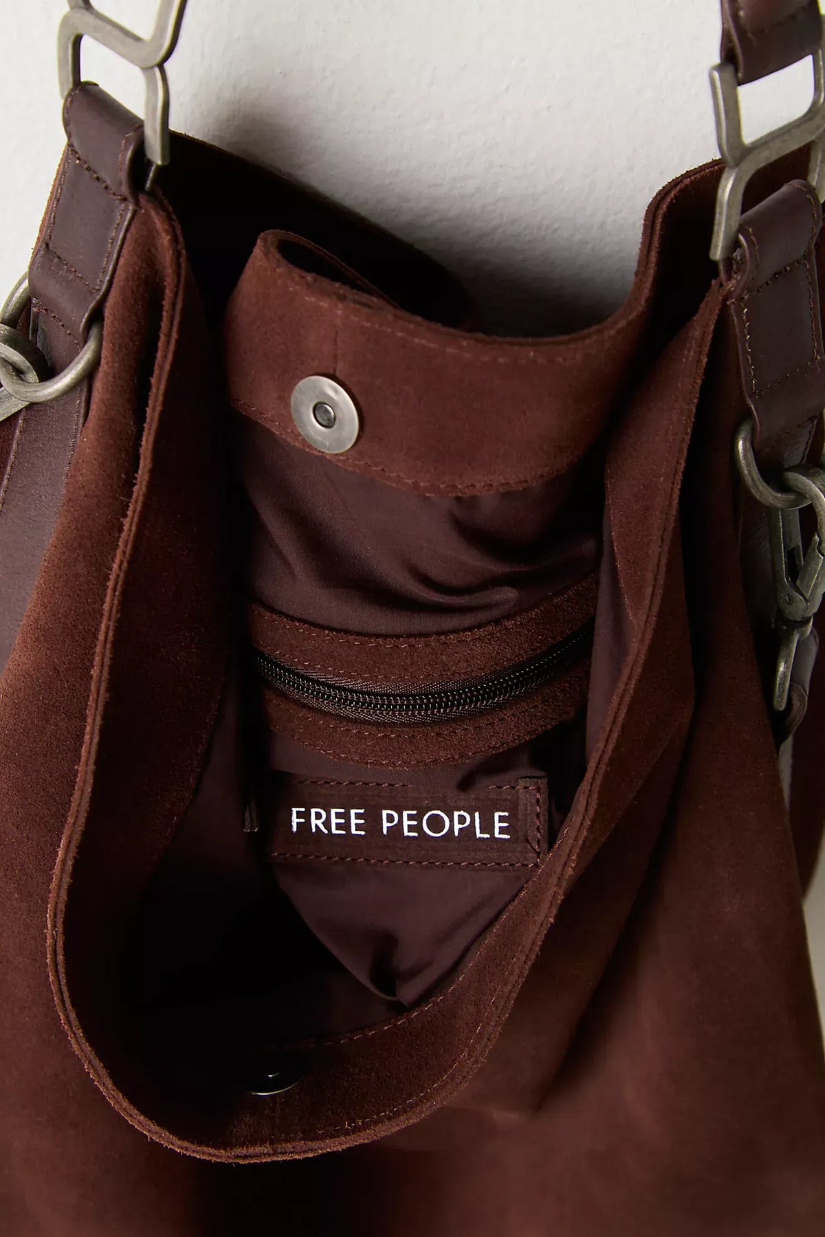 Roaming Travelers Suzie Suede Slouch Tote available in Joshua Tree at JT Trading Post