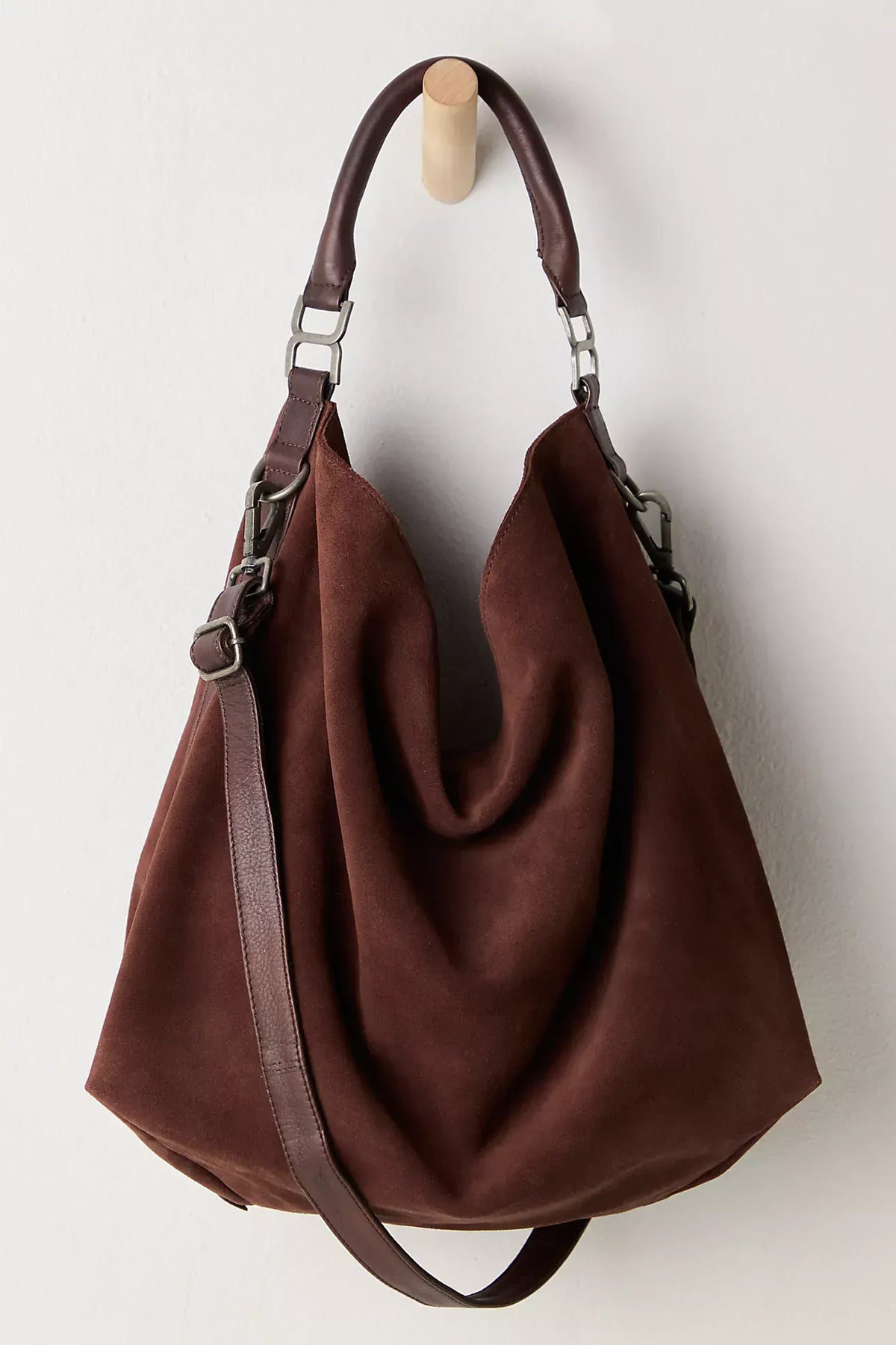 Roaming Travelers Suzie Suede Slouch Tote available in Joshua Tree at JT Trading Post