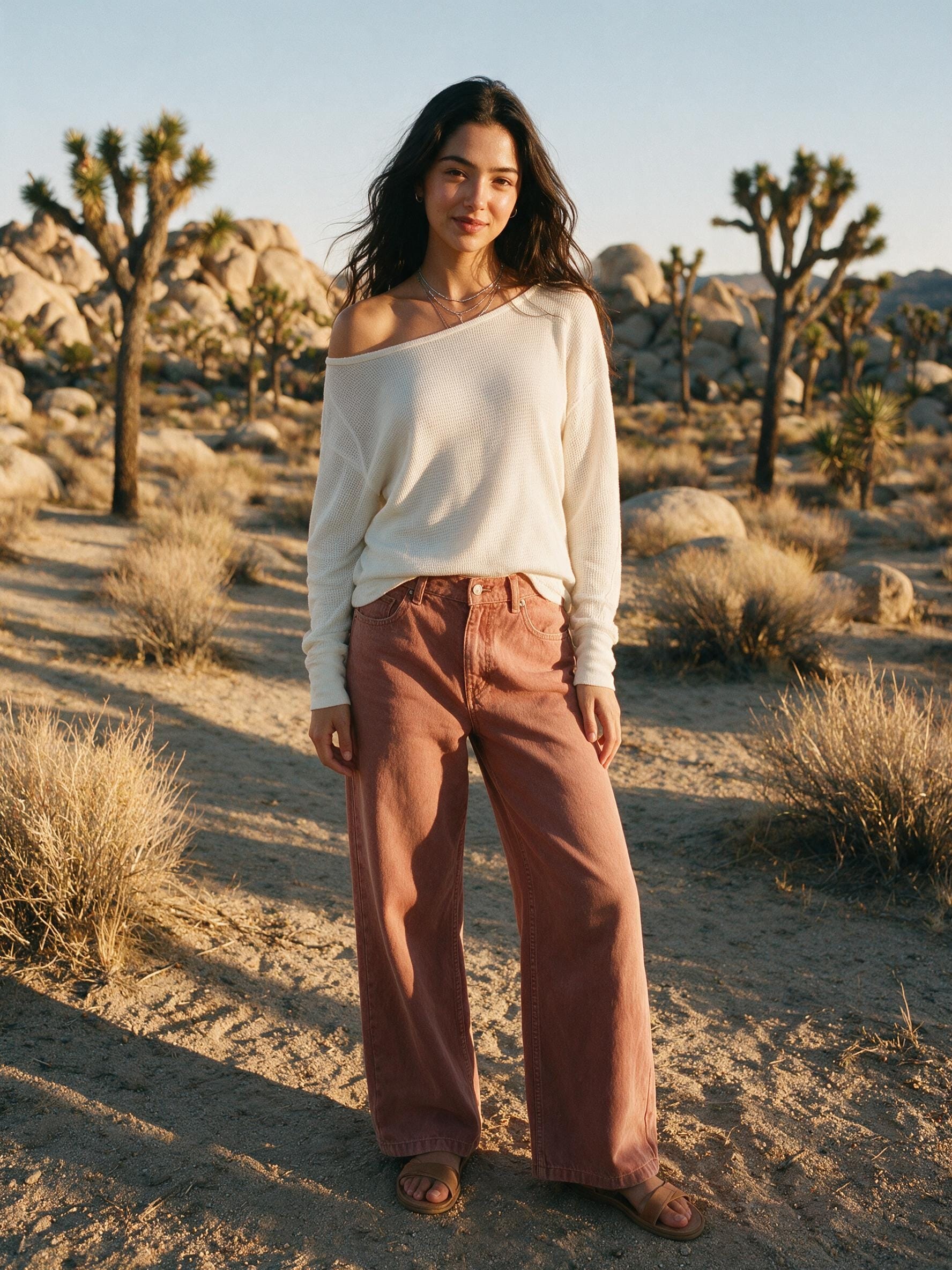 Roaming Travelers We The Free Jess Long Sleeve available in Joshua Tree at JT Trading Post