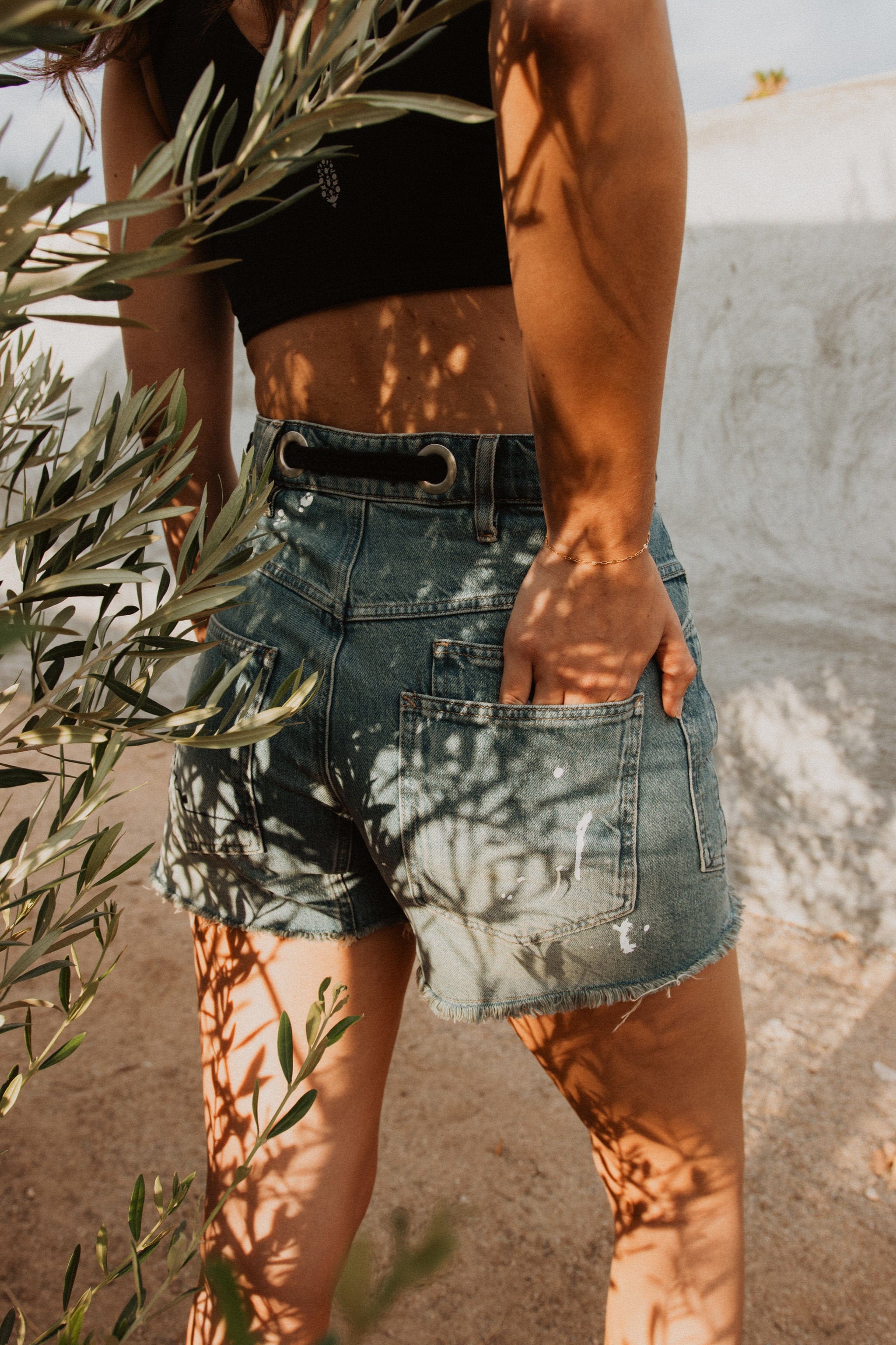 Free People Shorts We The Free Moxie Barrel Shorts