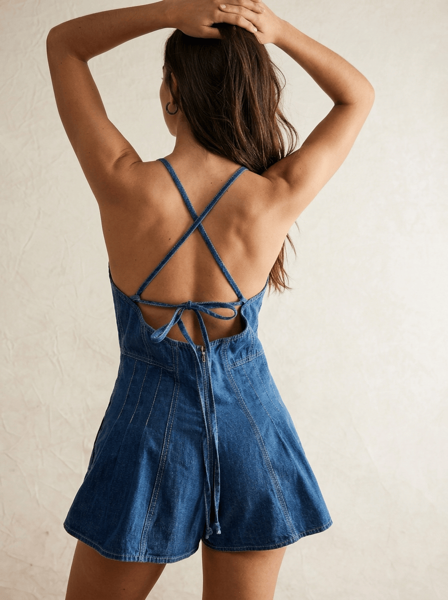 Roaming Travelers We The Free Nostalgia Ultra Shortalls available in Joshua Tree at JT Trading Post