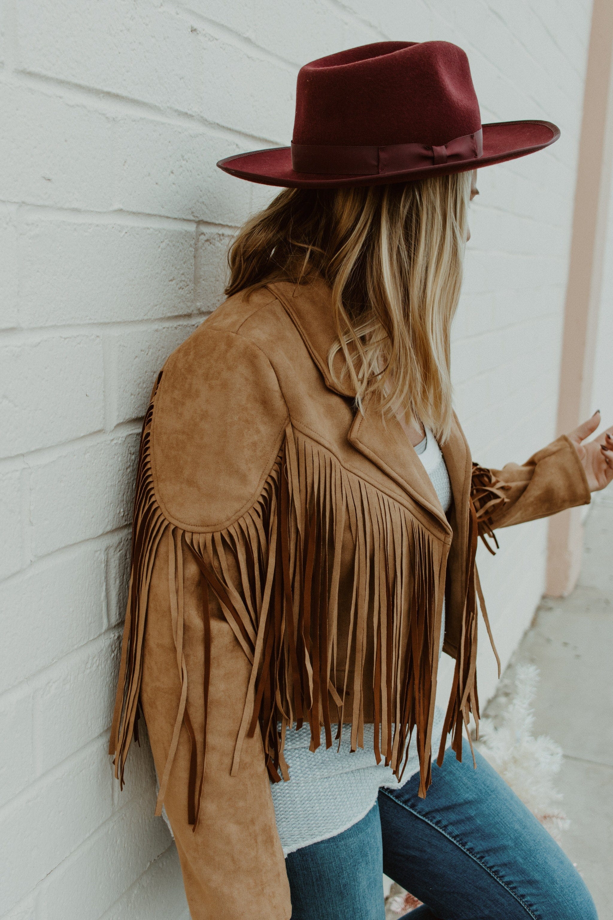 Roaming Travelers Western Fringe Jacket available in Joshua Tree at JT Trading Post