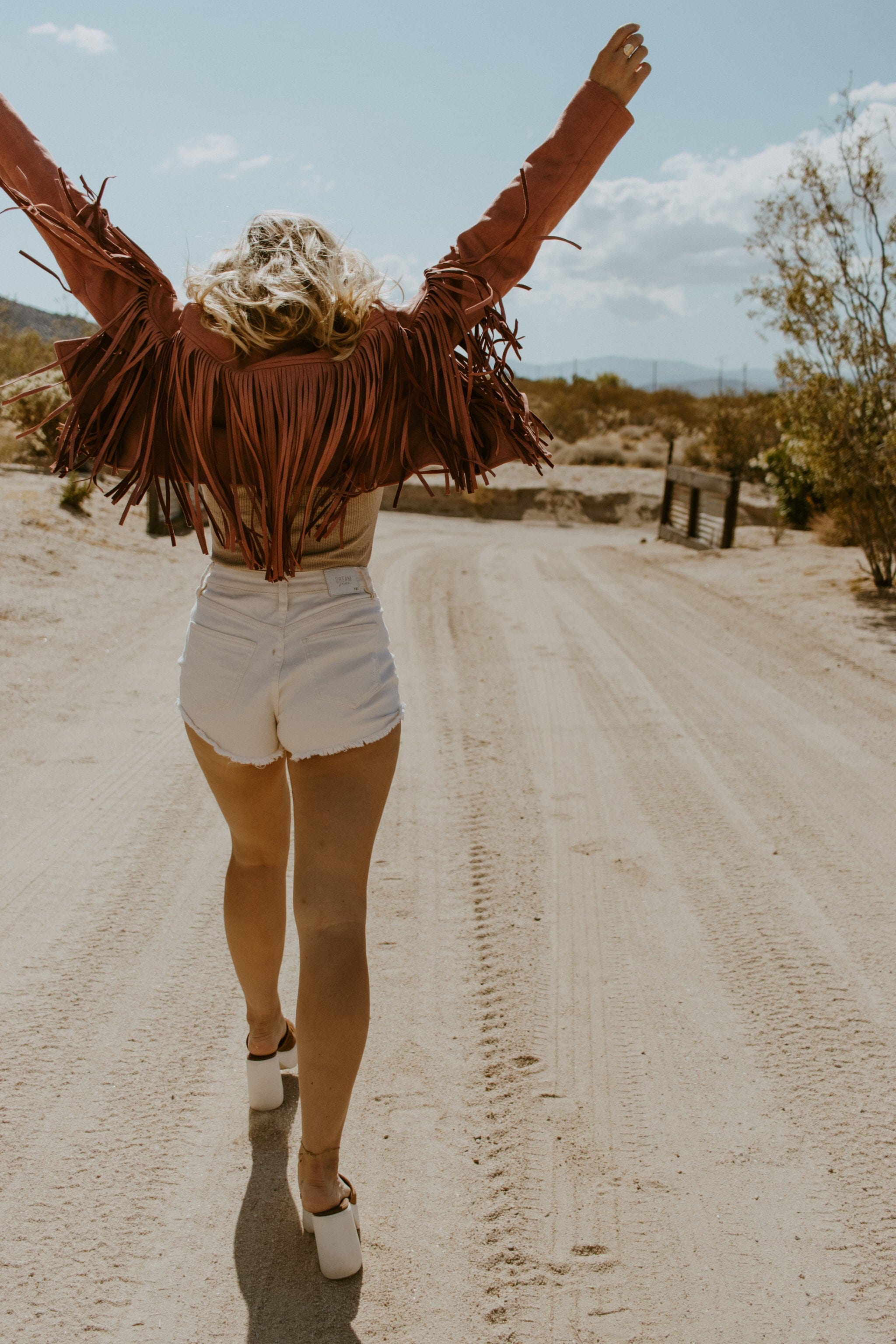 Roaming Travelers Western Fringe Jacket available in Joshua Tree at JT Trading Post
