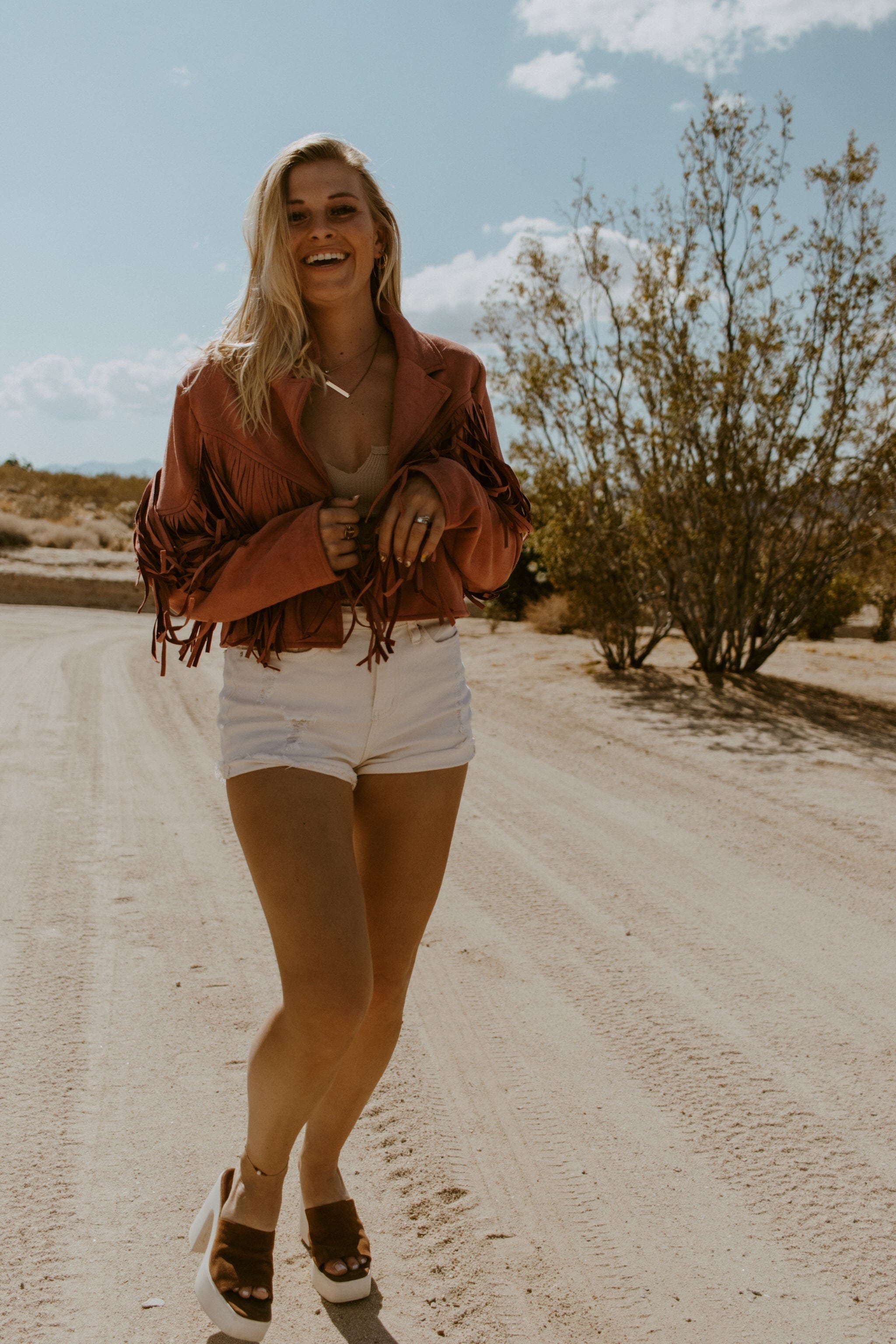Roaming Travelers Western Fringe Jacket available in Joshua Tree at JT Trading Post