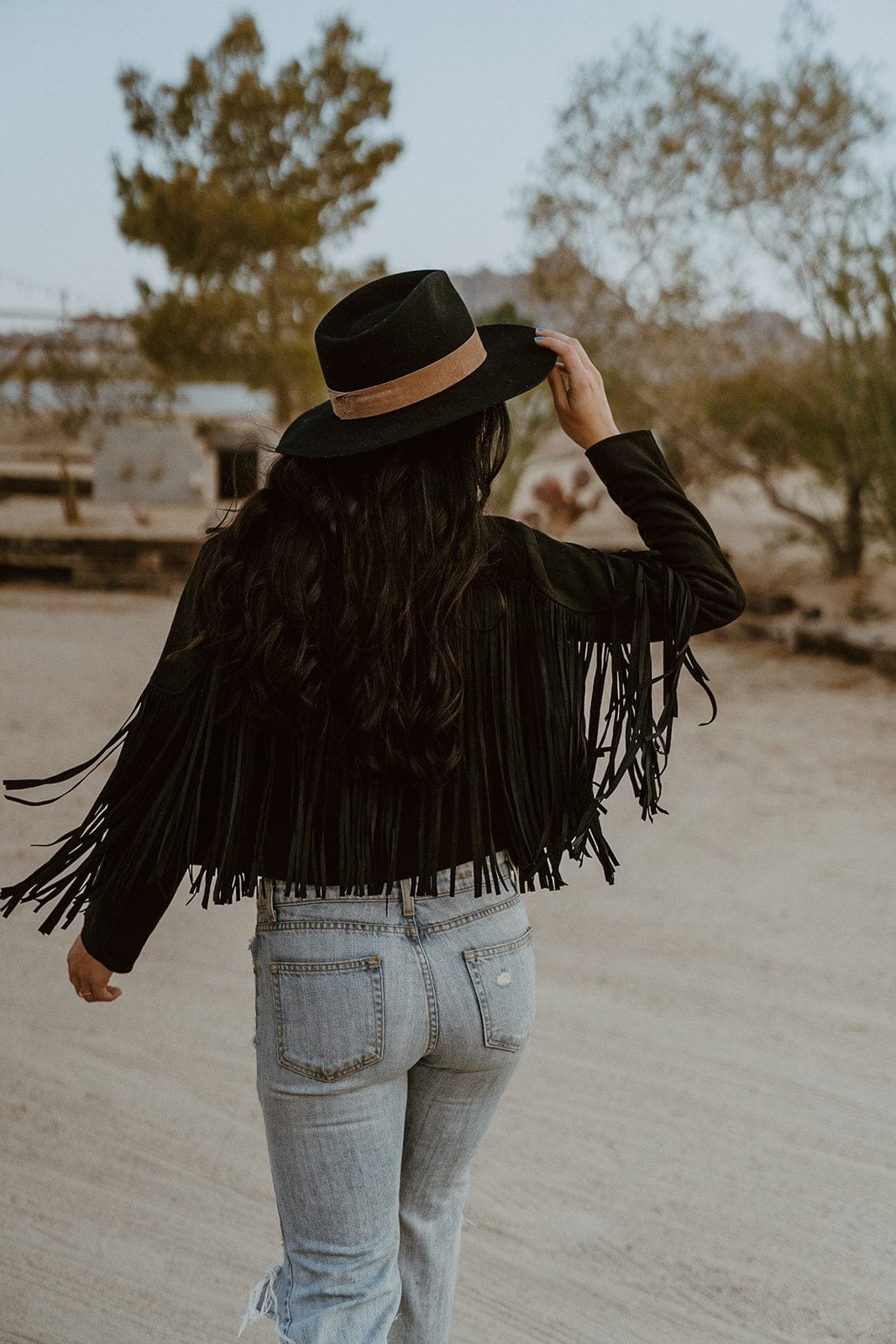 Roaming Travelers Western Fringe Jacket available in Joshua Tree at JT Trading Post