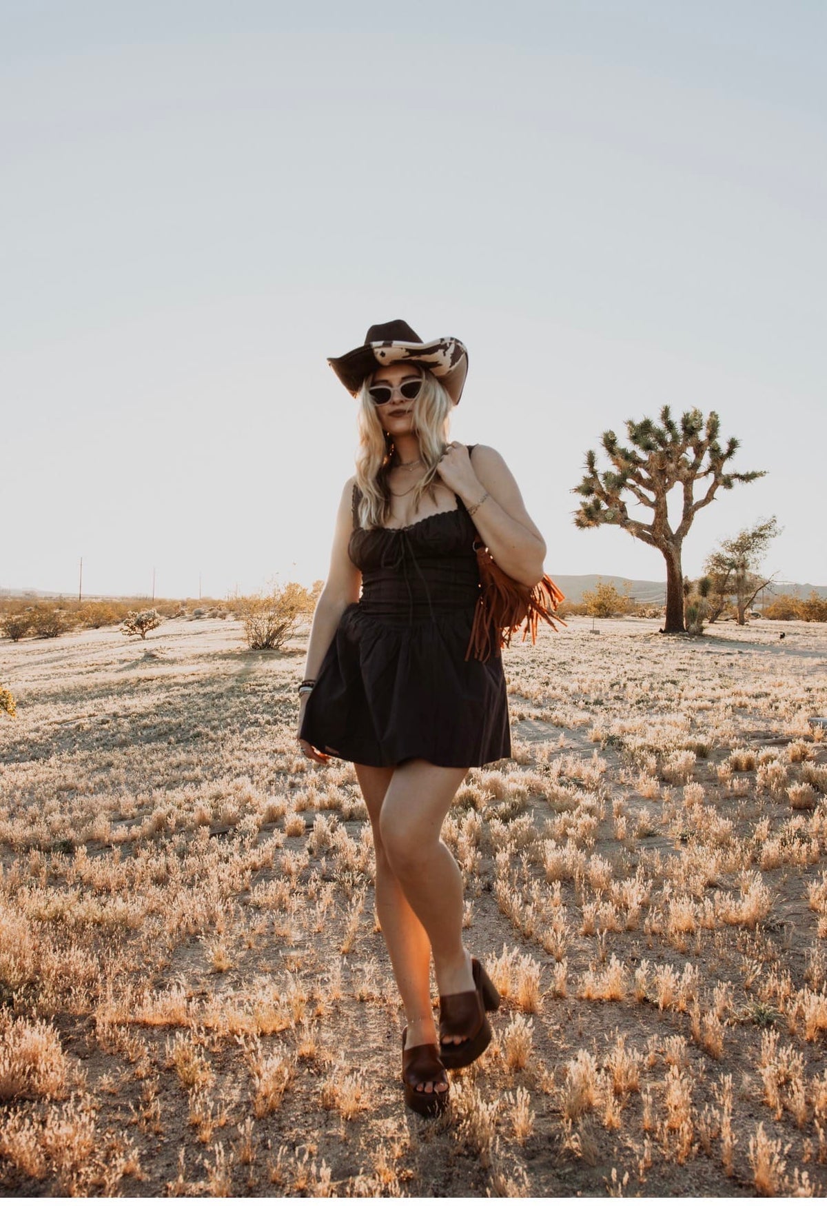 Roaming Travelers Western Lace Mini Dress available in Joshua Tree at JT Trading Post