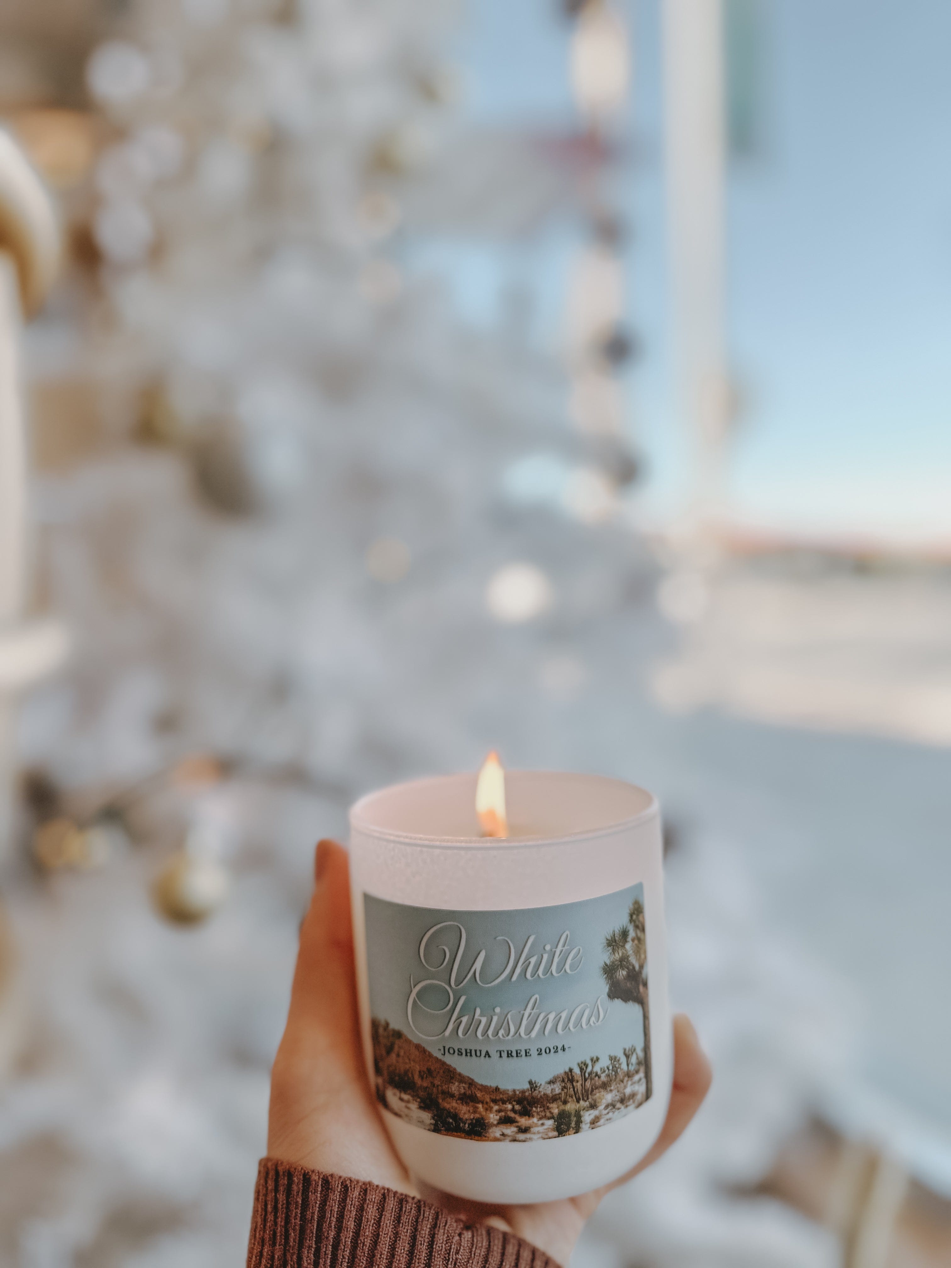 Roaming Travelers White Christmas (Limited Release Candle) available in Joshua Tree at JT Trading Post