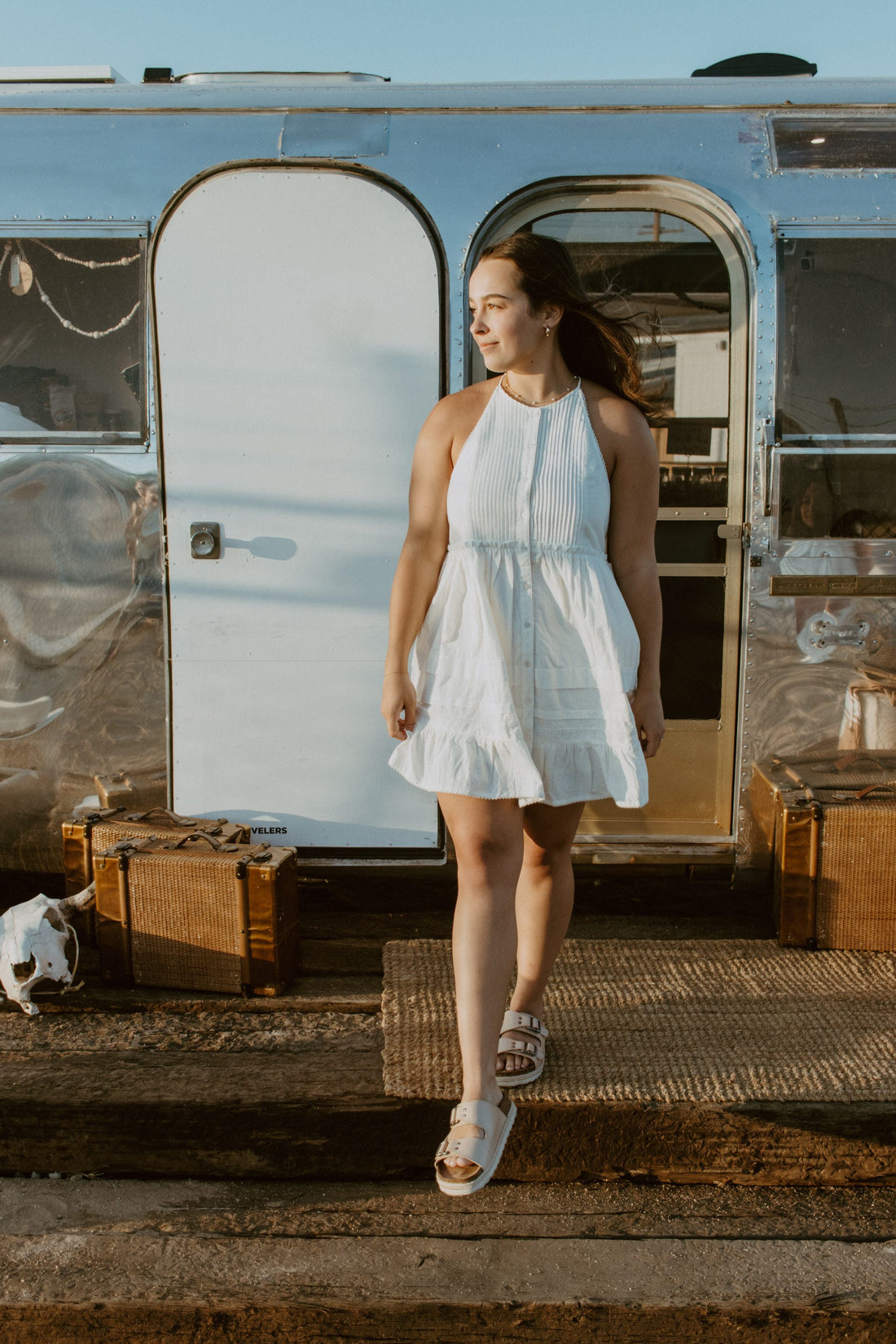 Free People Dresses White / X-Small Desert Days Mini