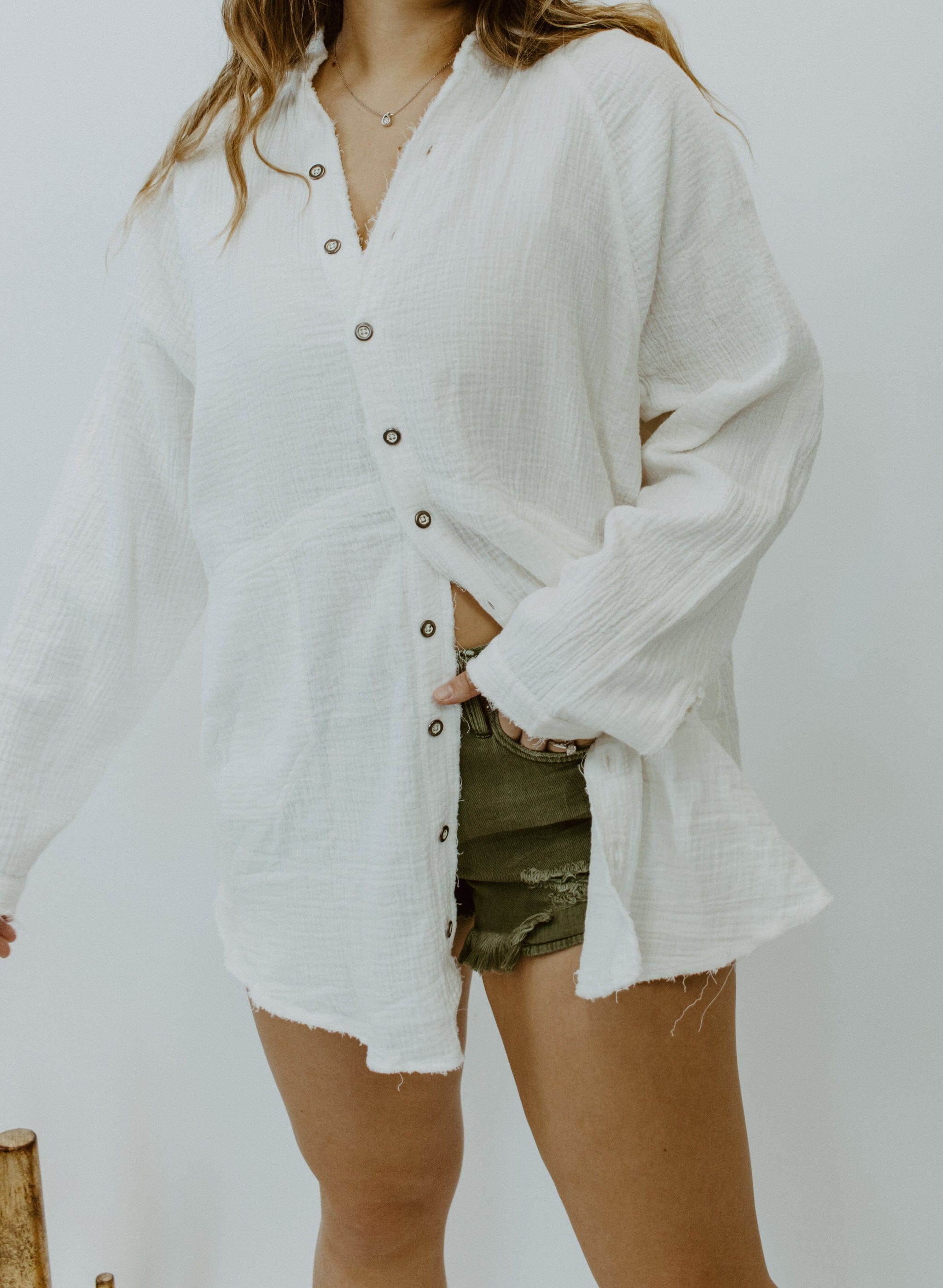 Roaming Travelers Daydream Buttondown available in Joshua Tree at JT Trading Post