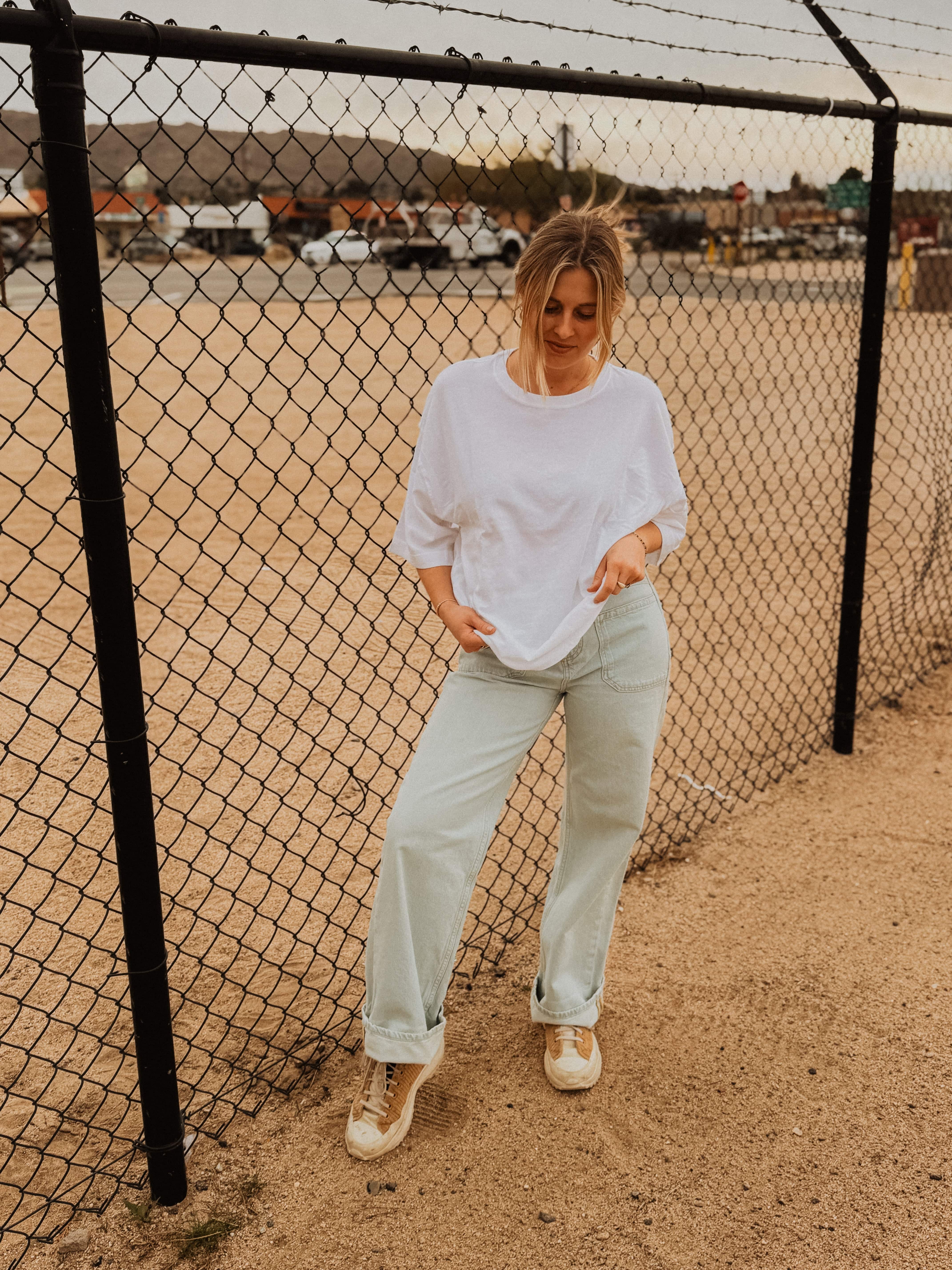 Roaming Travelers Perfect Oversized Tee available in Joshua Tree at JT Trading Post
