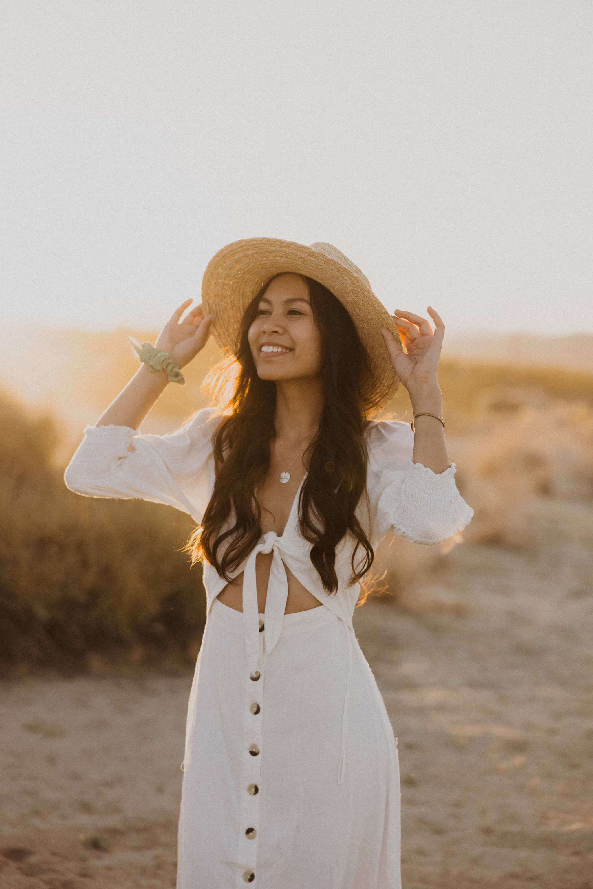 Roaming Travelers String Of Hearts Maxi Dress available in Joshua Tree at JT Trading Post