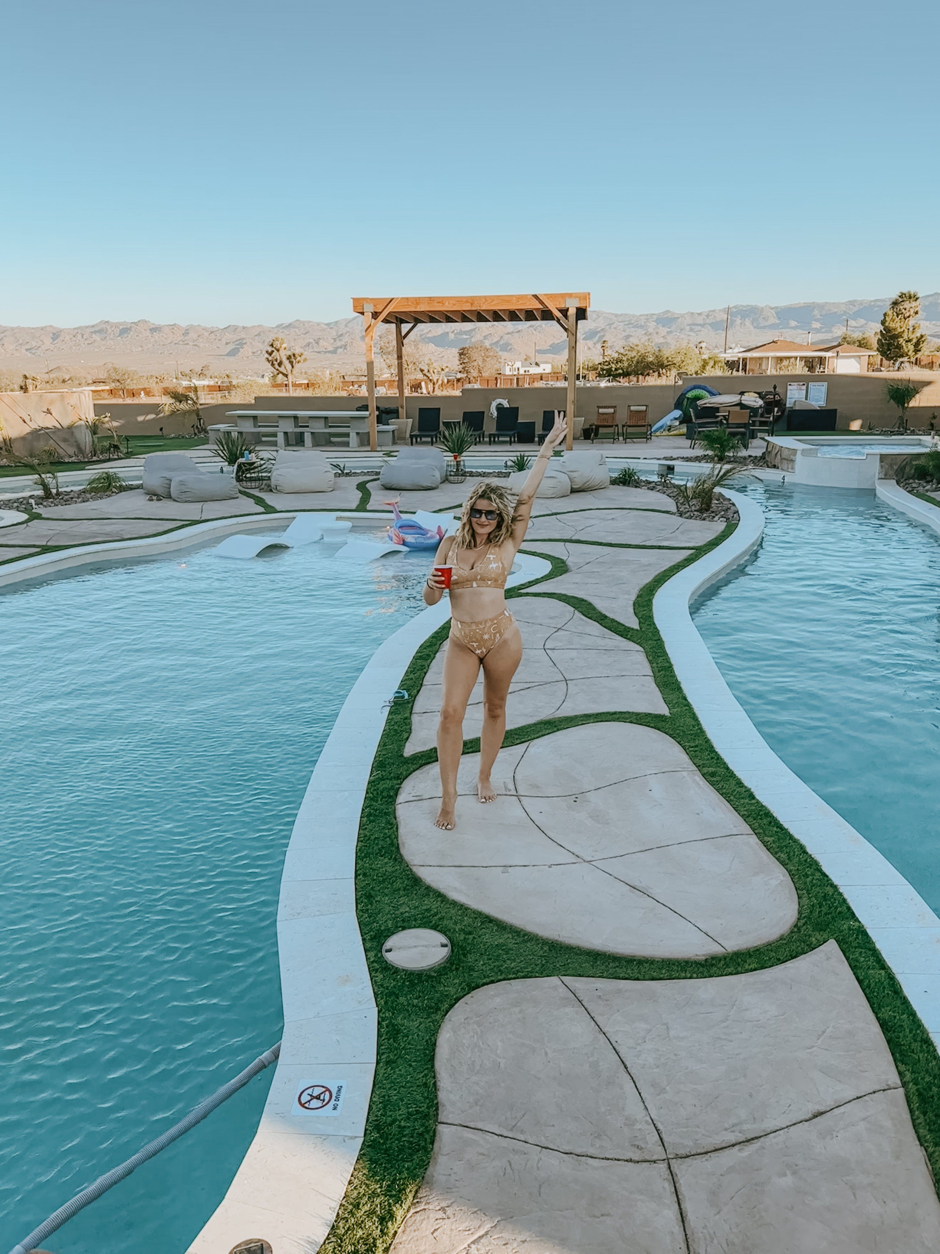 Roaming Travelers Willow High Waisted Bikini available in Joshua Tree at JT Trading Post