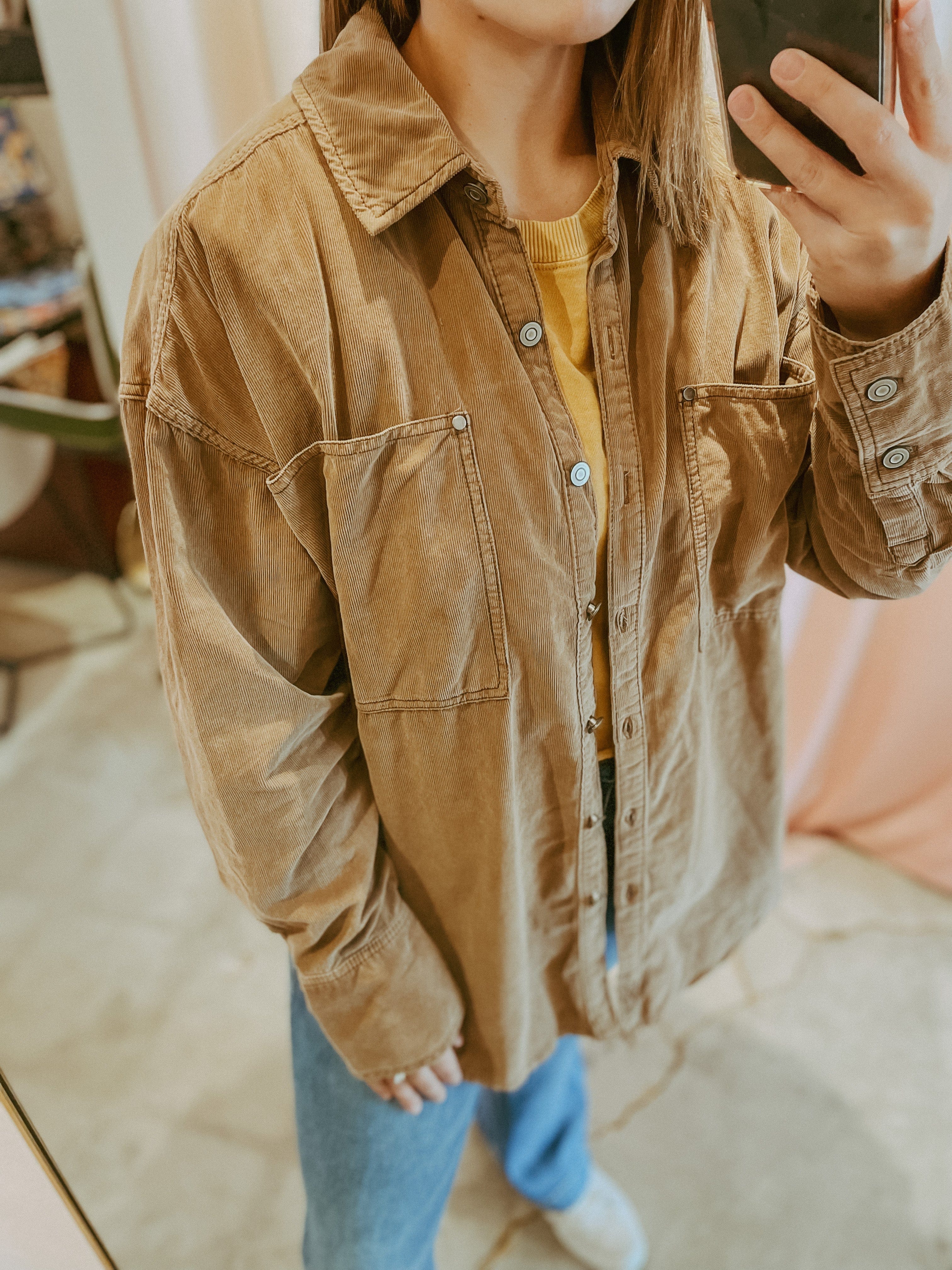 Roaming Travelers Baby Cord Buttondown available in Joshua Tree at JT Trading Post