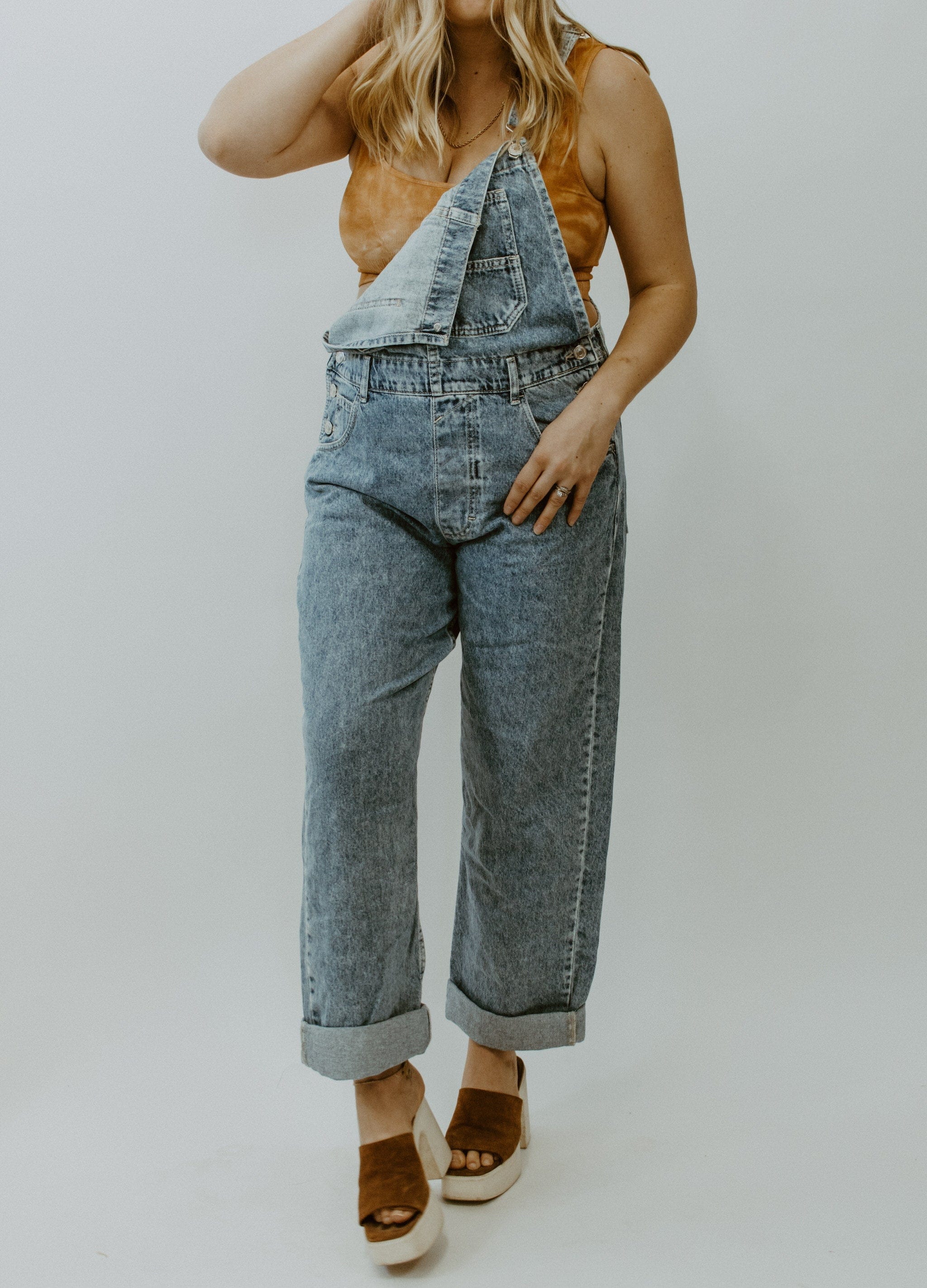 Roaming Travelers Ziggy Denim Overall available in Joshua Tree at JT Trading Post