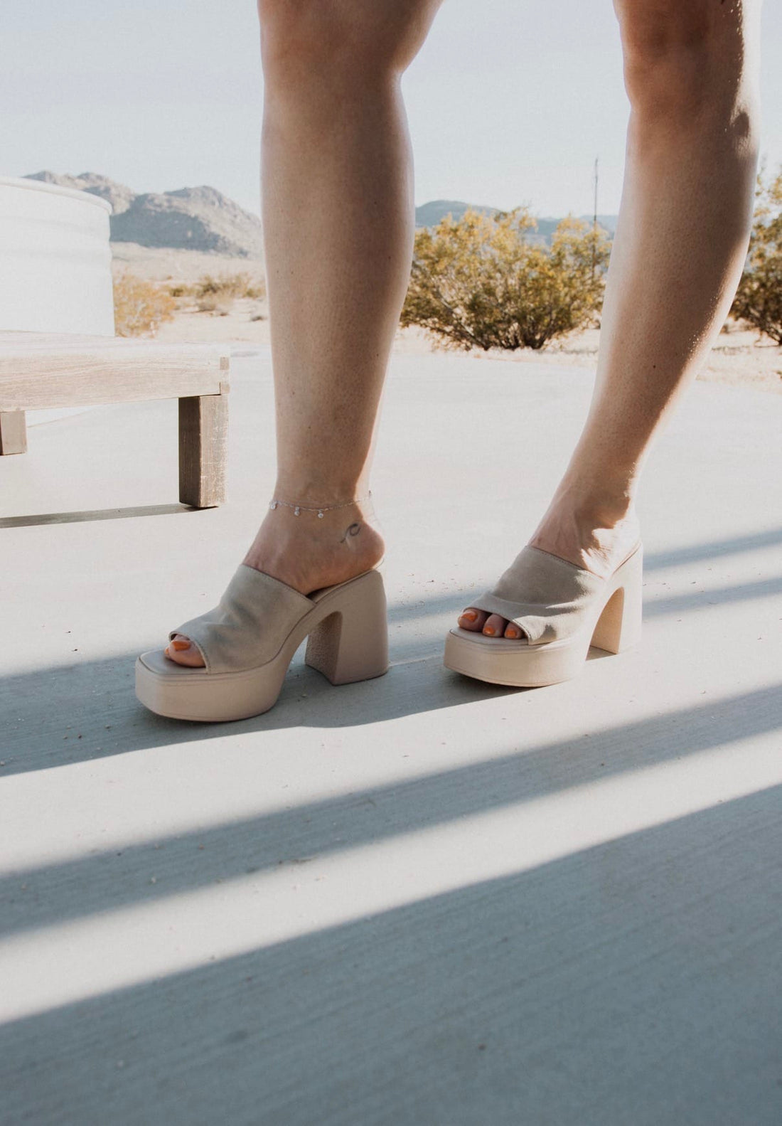 Roaming Travelers Zoe Platforms | Diamond Suede available in Joshua Tree at JT Trading Post