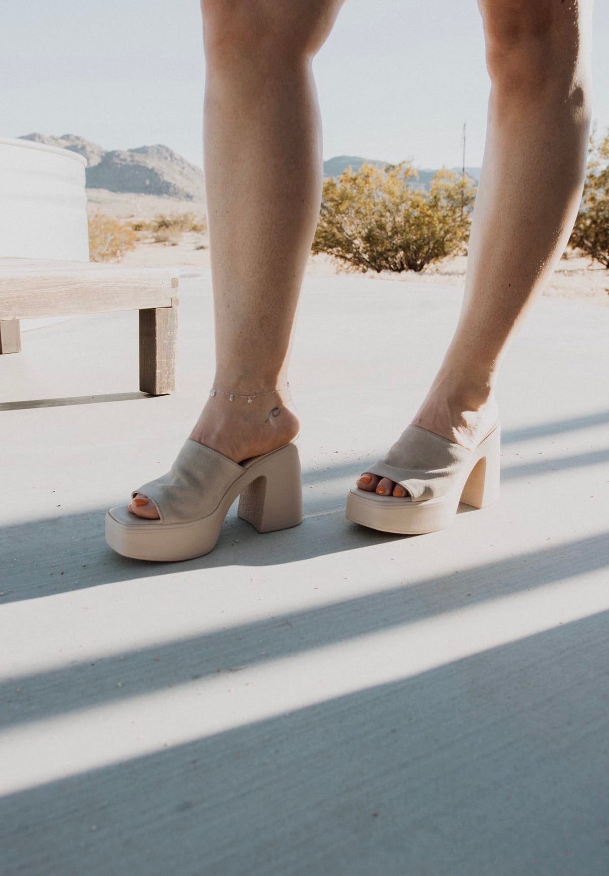 Roaming Travelers Zoe Platforms | Diamond Suede available in Joshua Tree at JT Trading Post