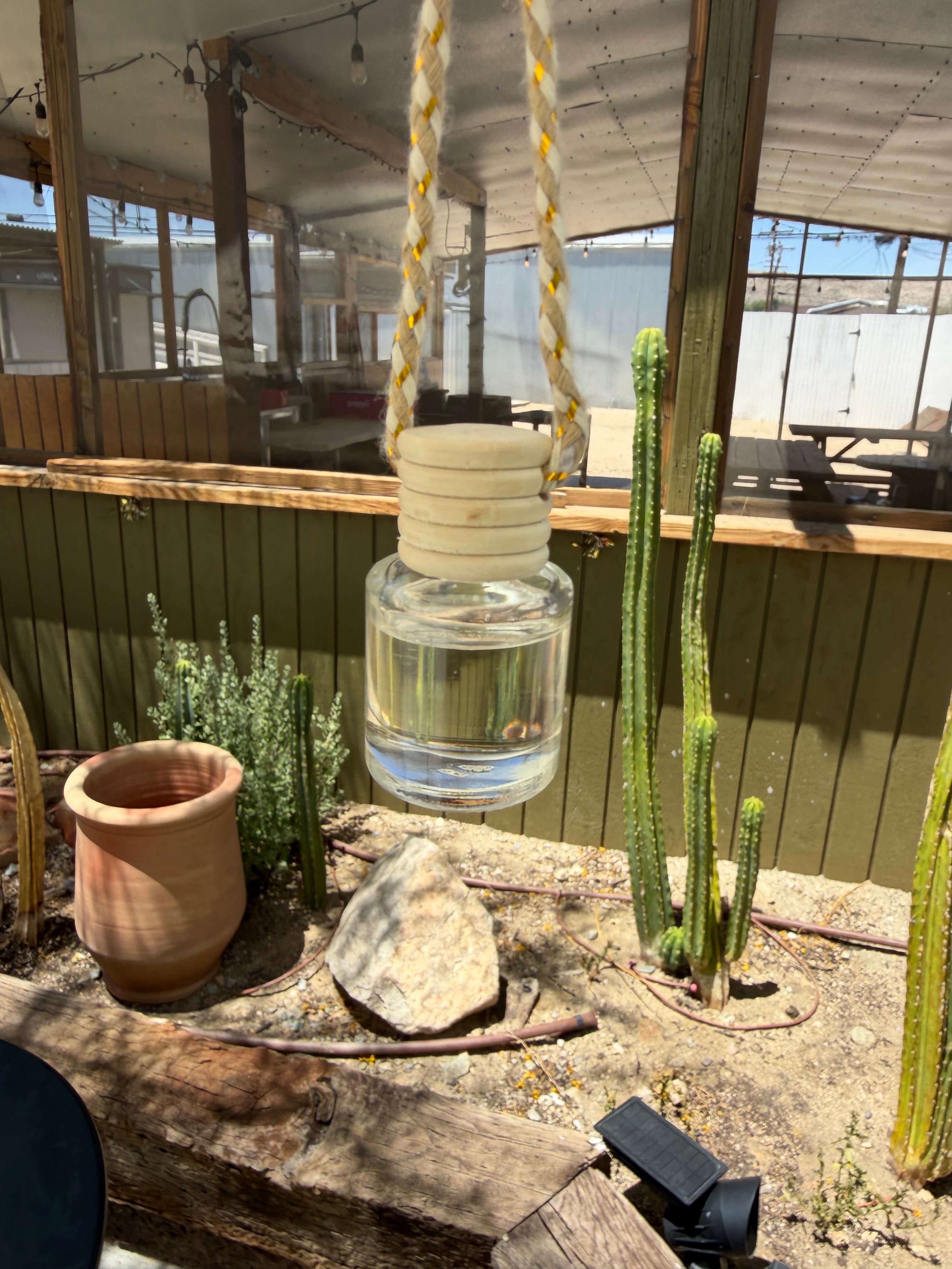 Ryan Dobbins Essential Oil Car Air Freshener available in Joshua Tree at JT Trading Post