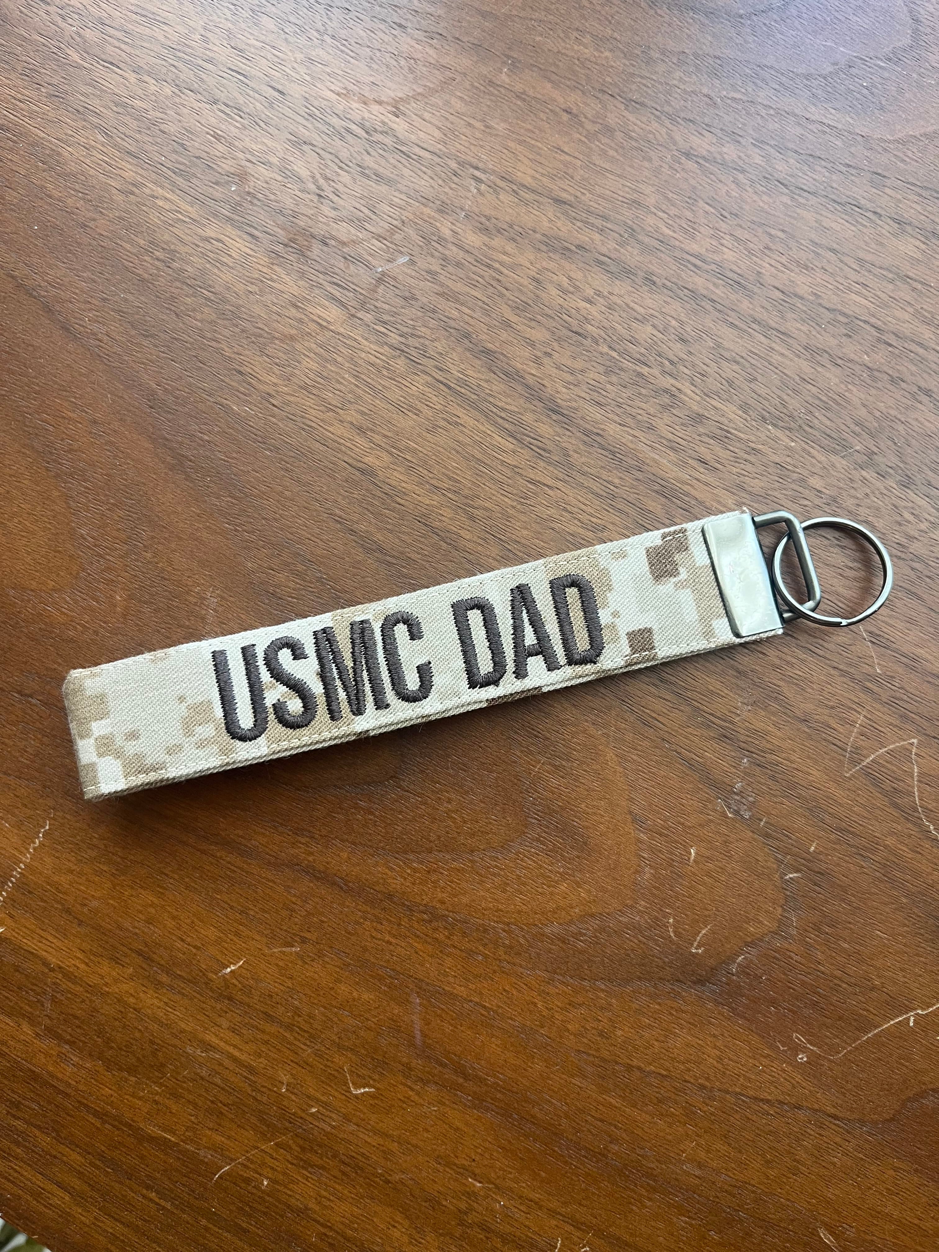 Seamstress Kate USMC Dad Key Fob available in Joshua Tree at JT Trading Post