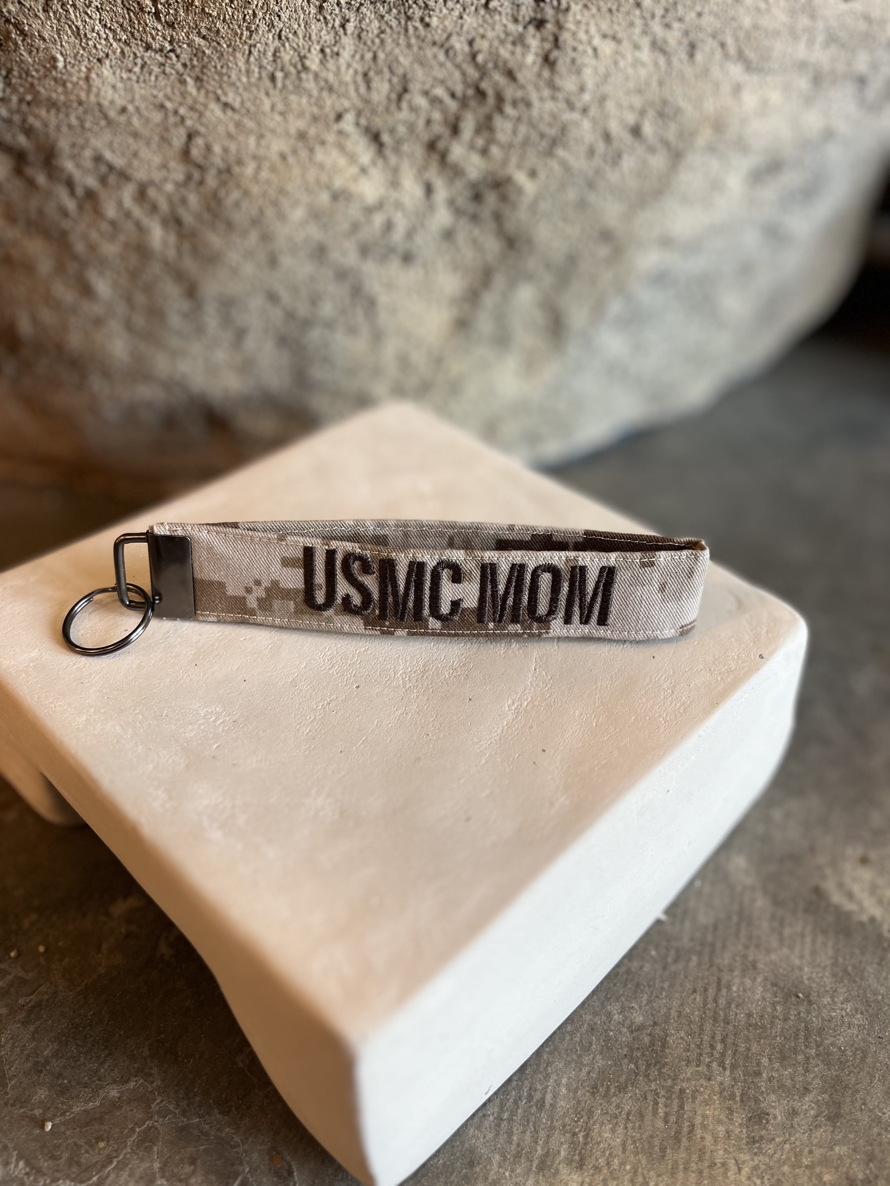 Seamstress Kate USMC Mom Key Fob available in Joshua Tree at JT Trading Post