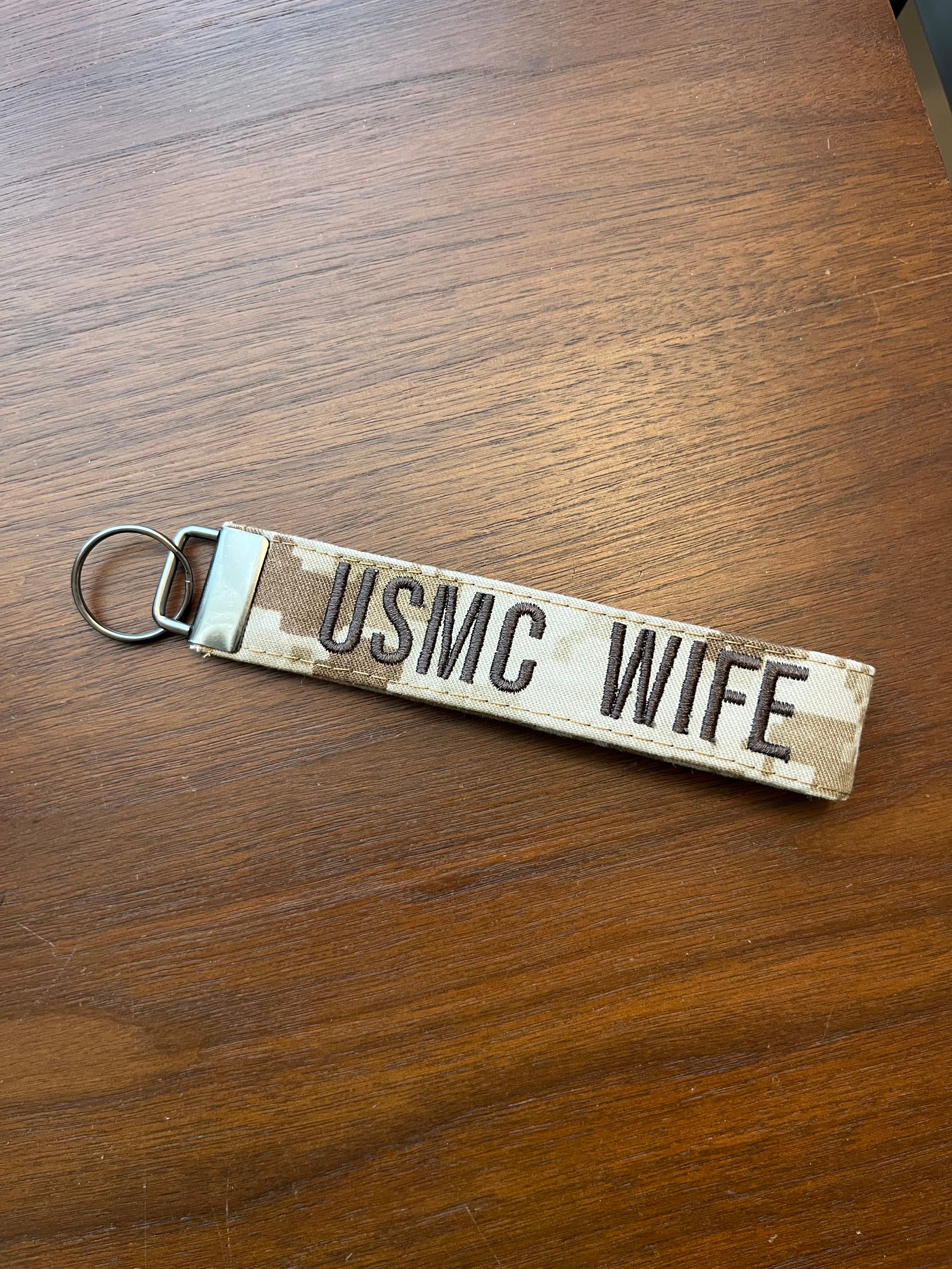 Seamstress Kate USMC WIFE Key Fob available in Joshua Tree at JT Trading Post