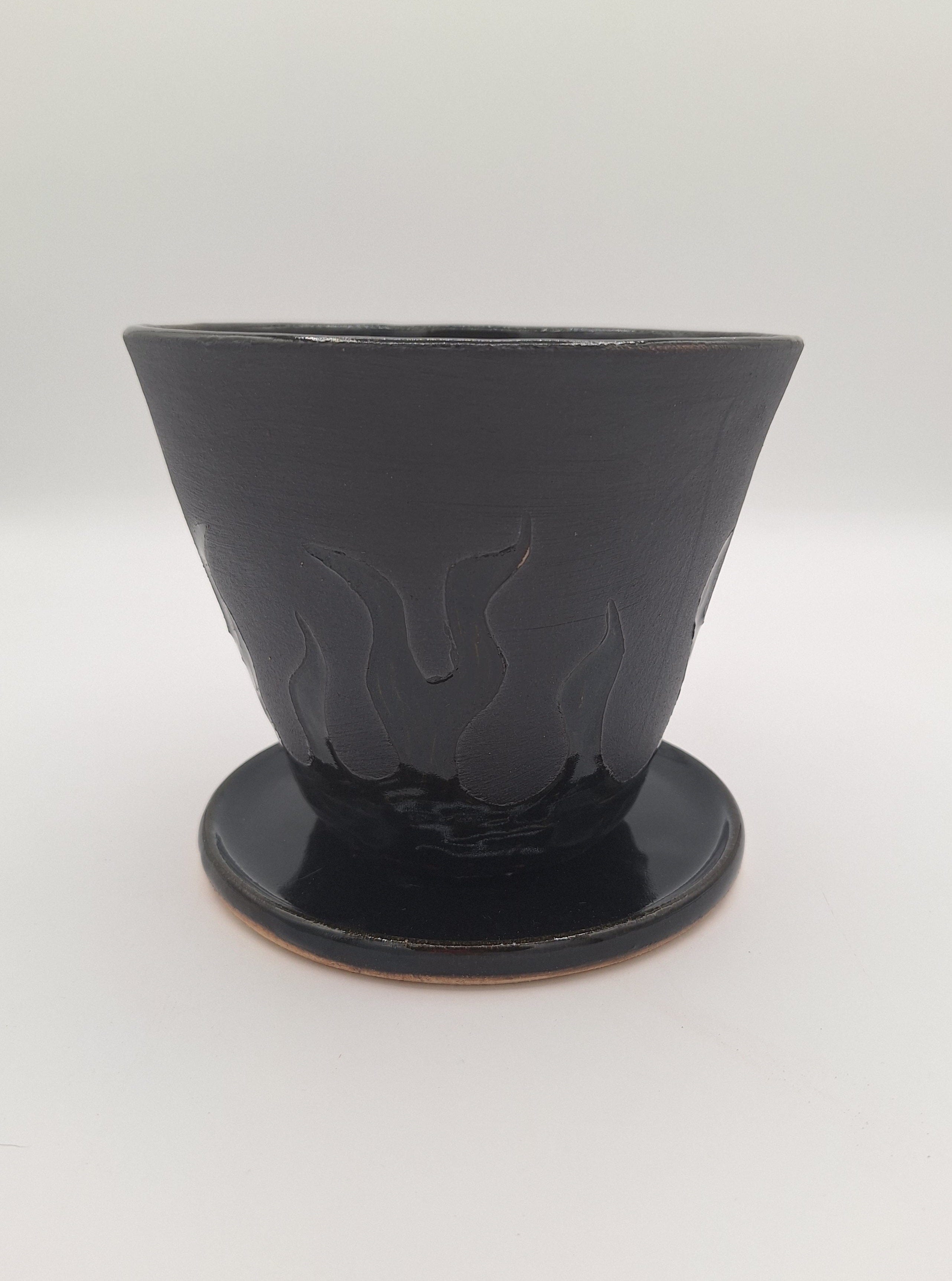 Stray Ceramics Flame Plant Pot available in Joshua Tree at JT Trading Post