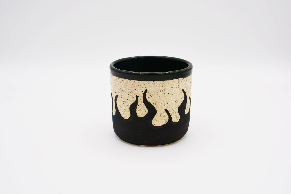 Stray Ceramics Flame Tumbler available in Joshua Tree at JT Trading Post