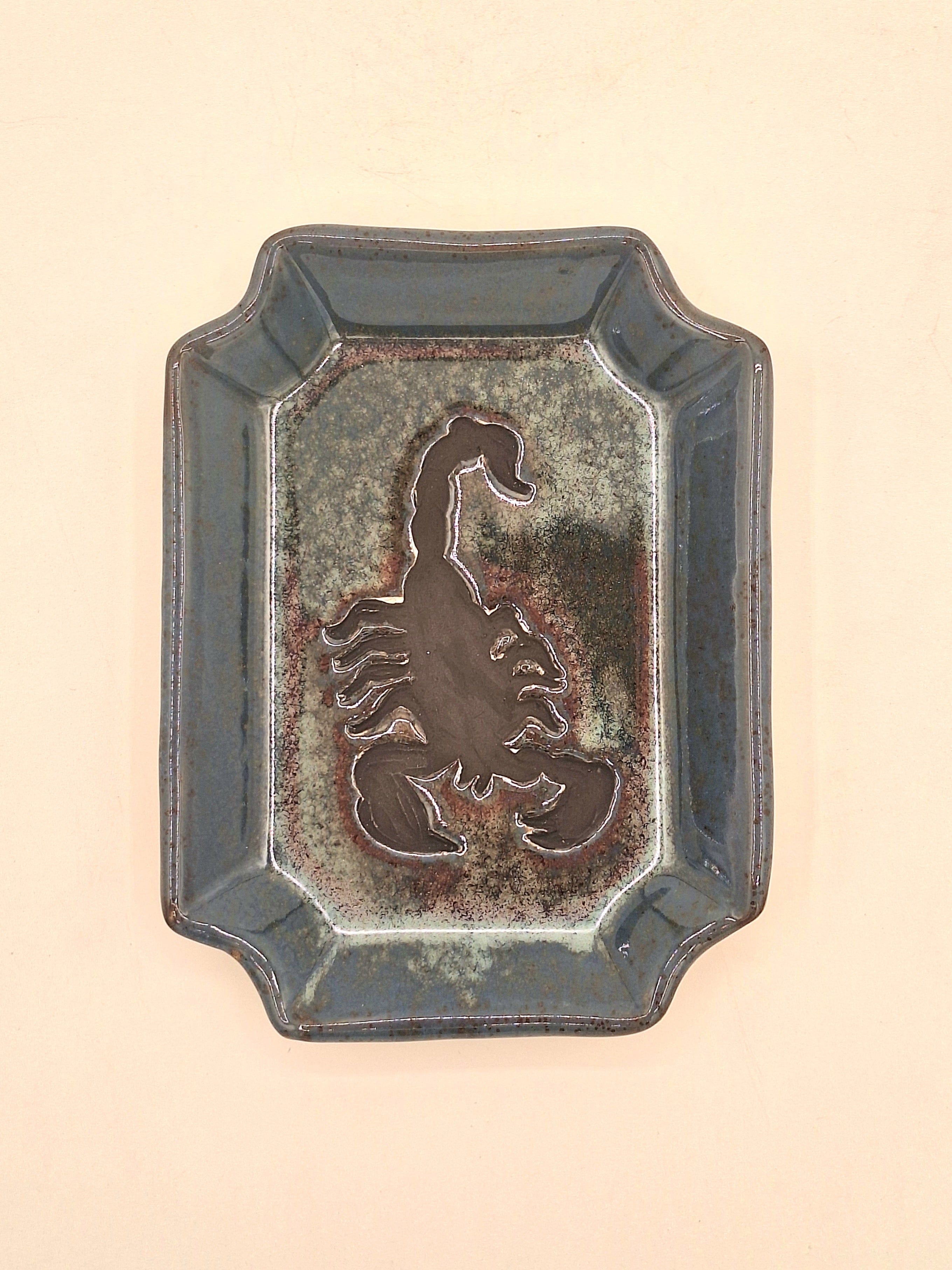 Stray Ceramics Scorpion Plate Rectangle Medium available in Joshua Tree at JT Trading Post