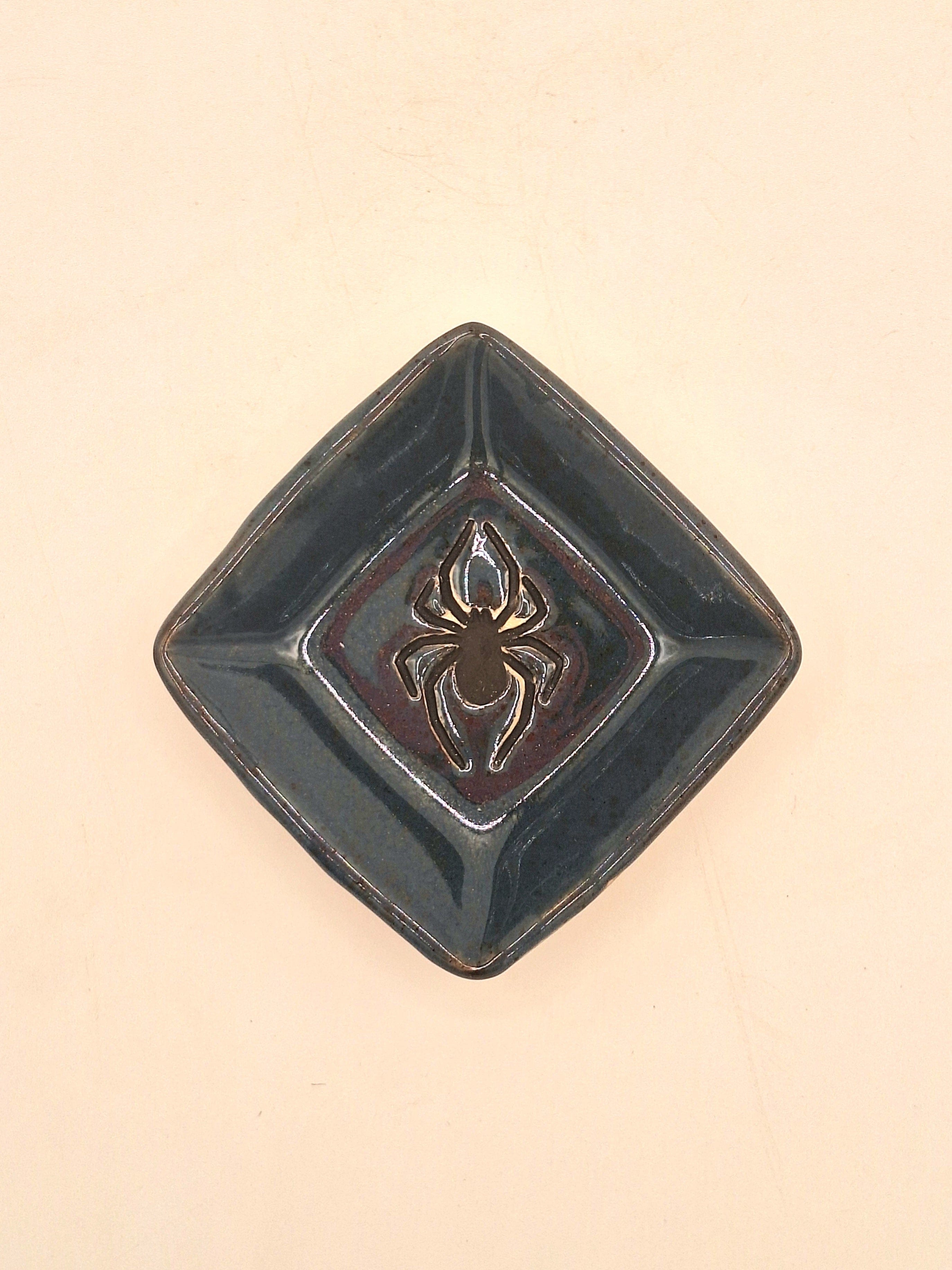Stray Ceramics Spider Plate Diamond Mini available in Joshua Tree at JT Trading Post