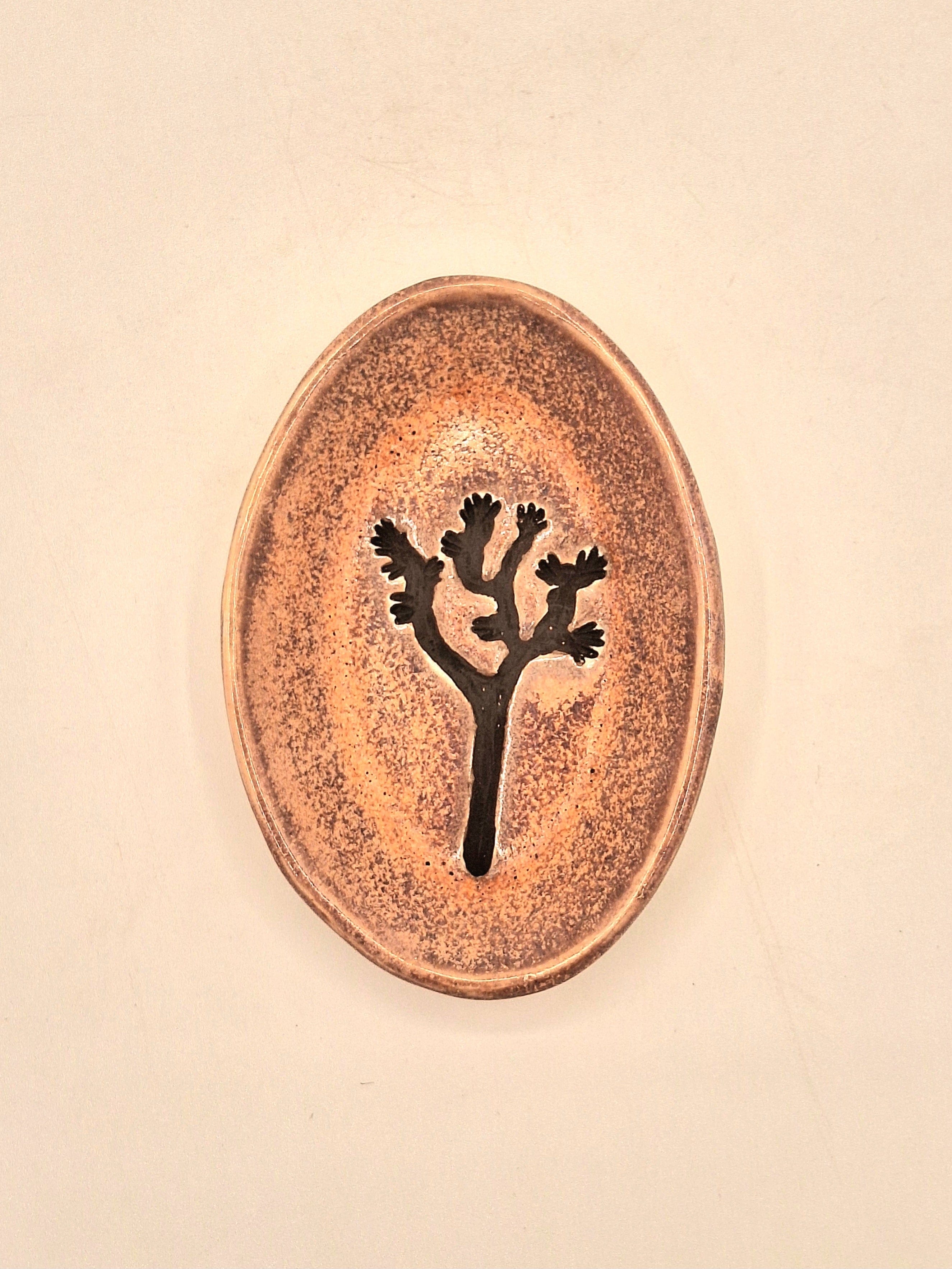Stray Ceramics Joshua Tree Plate Oval available in Joshua Tree at JT Trading Post