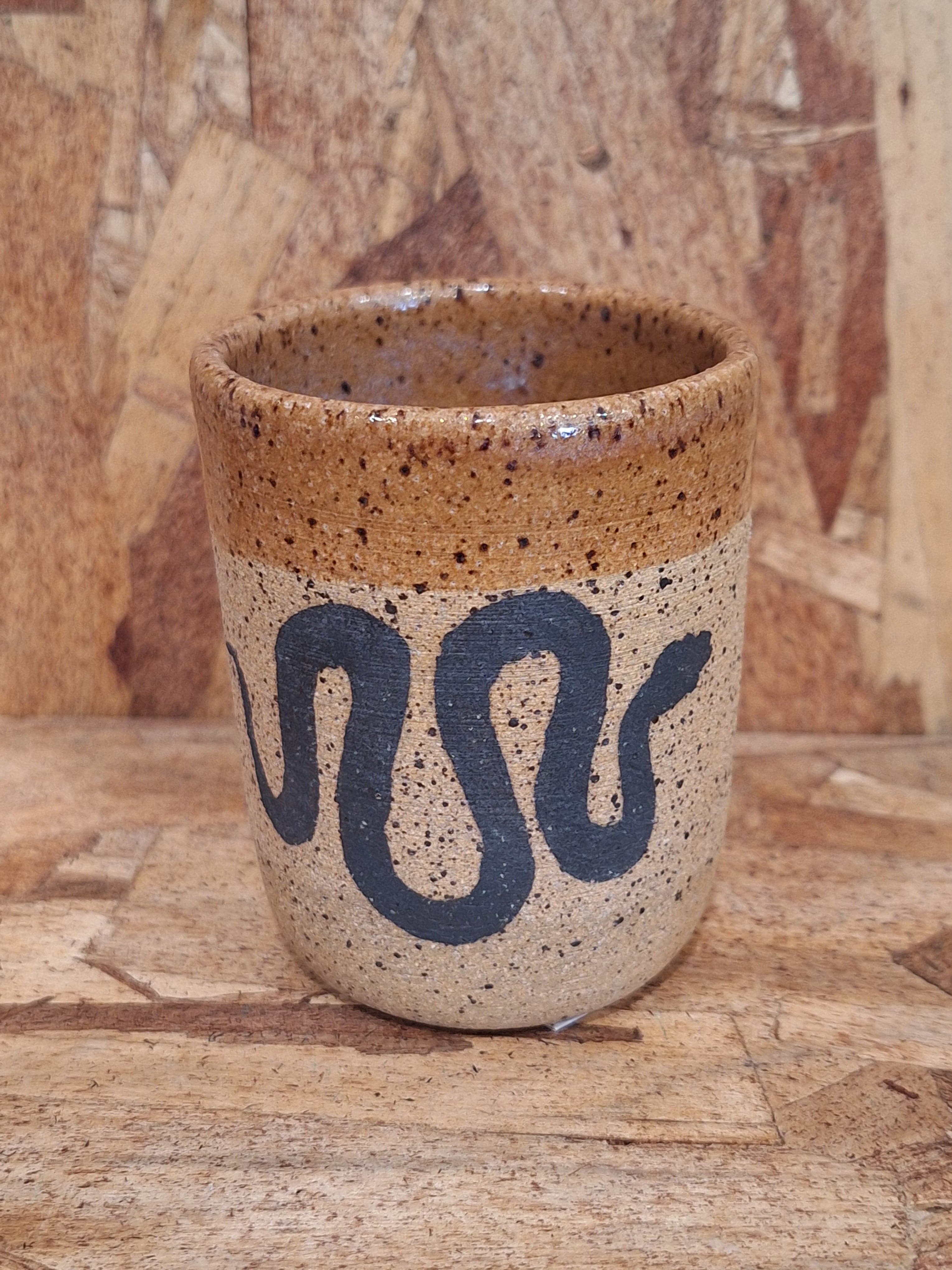 Stray Ceramics Snake Shot Cup available in Joshua Tree at JT Trading Post