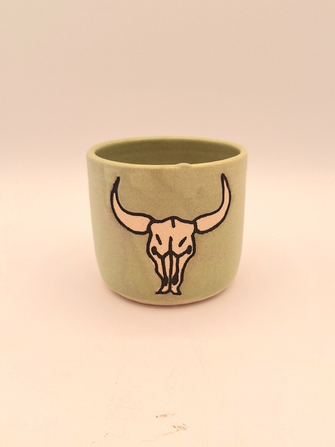 Cow Skull Tumbler