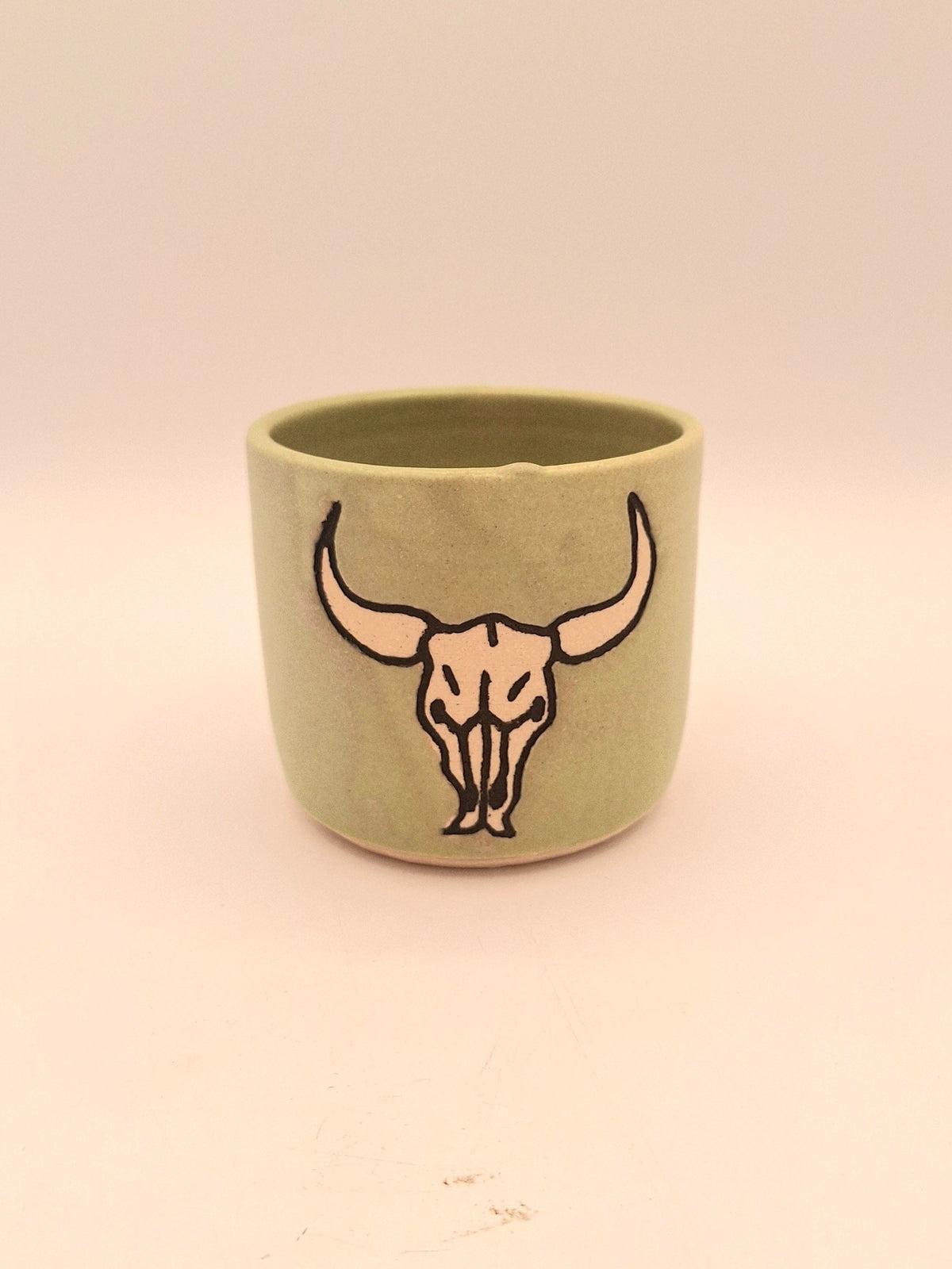 Cow Skull Tumbler