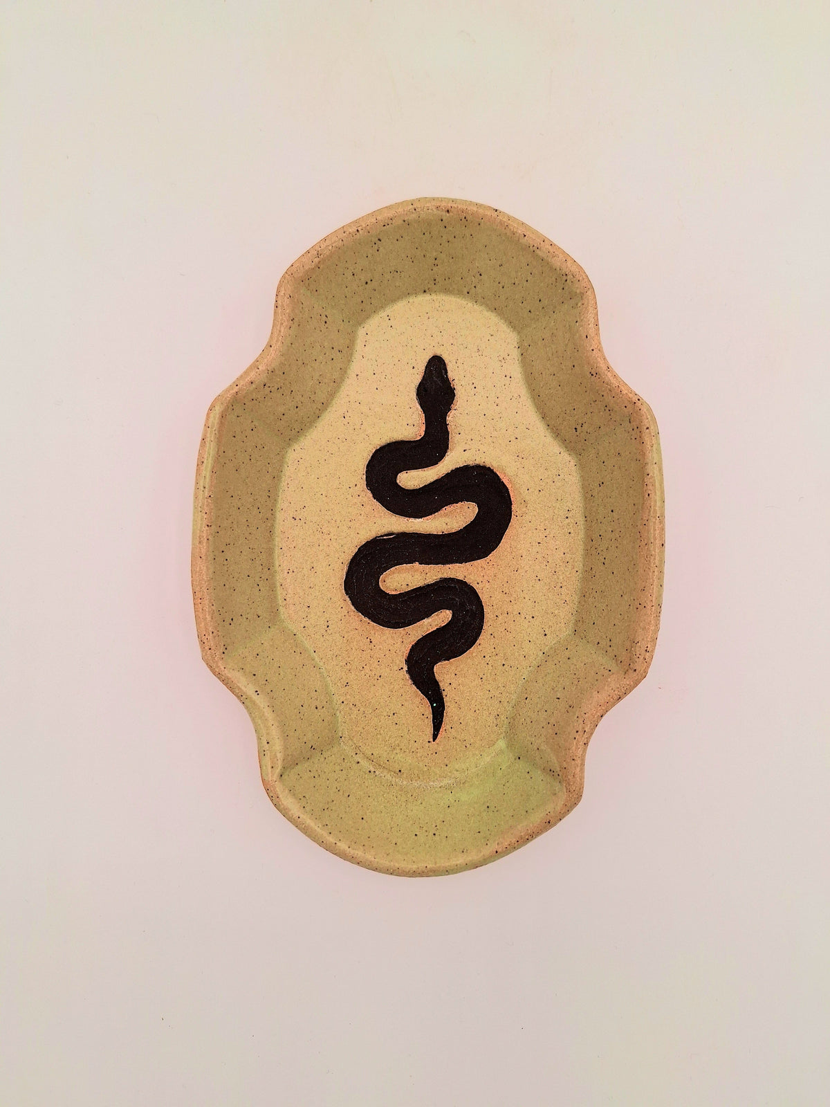 Snake Plate Oval Medium