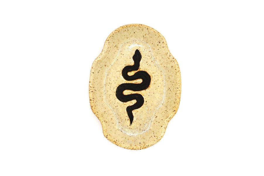 Snake Plate Oval Medium