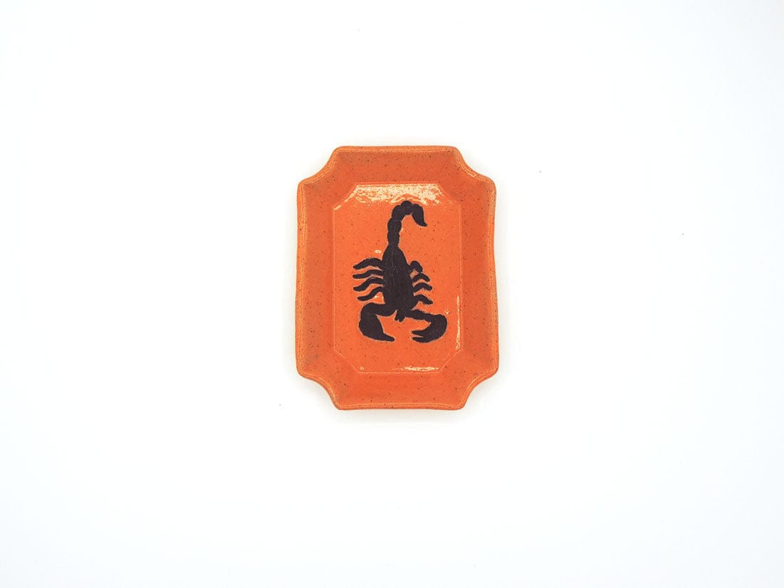 Stray Ceramics Scorpion Plate Rectangle Medium available in Joshua Tree at JT Trading Post